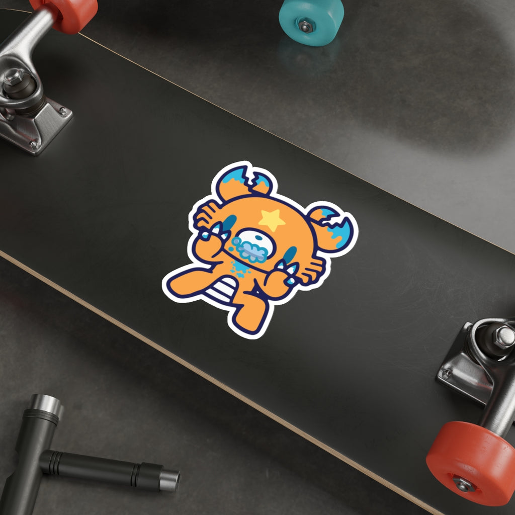 Gloomy Zodiac Cancer Die-Cut Stickers
