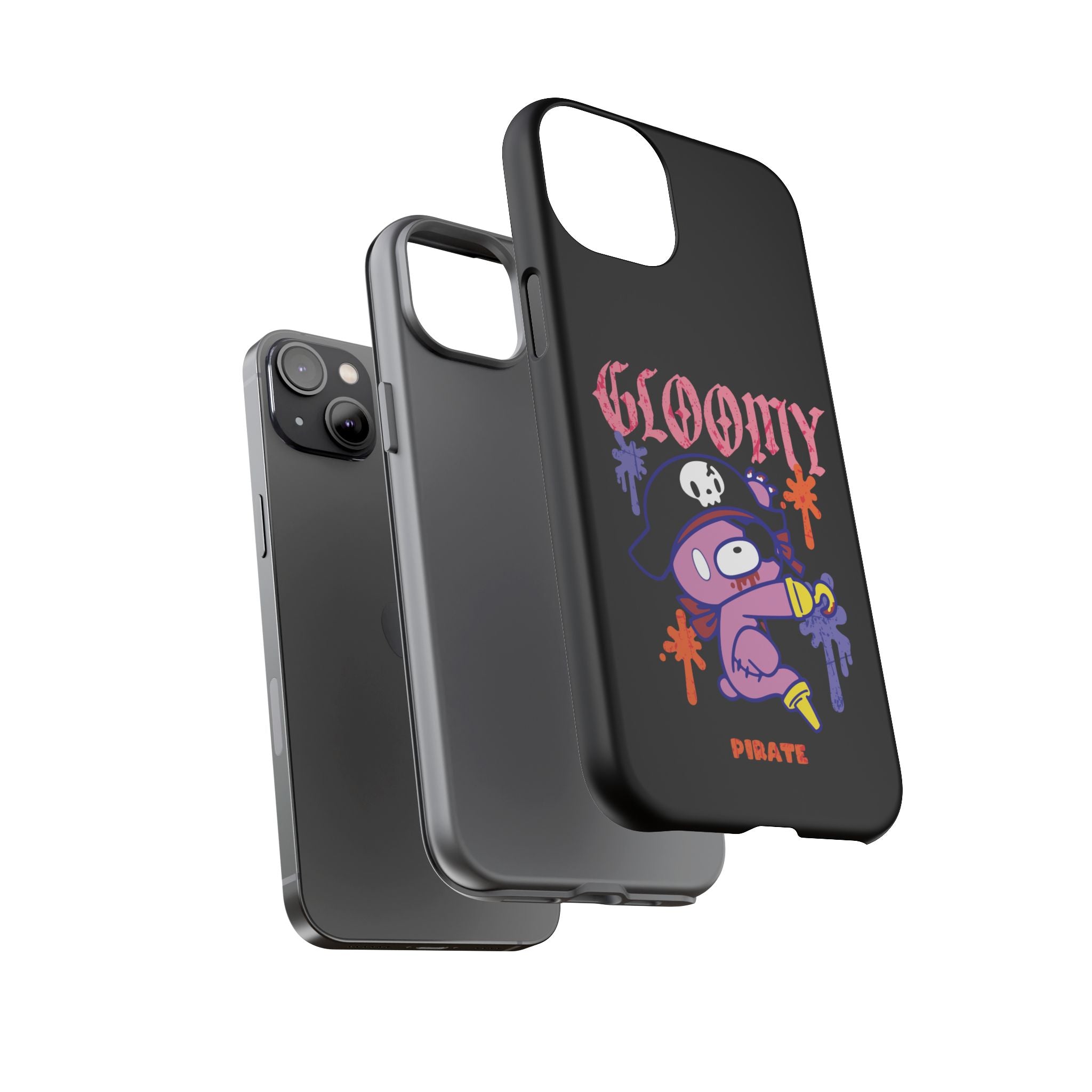 gloomy bear Halloween pirate Phone Case