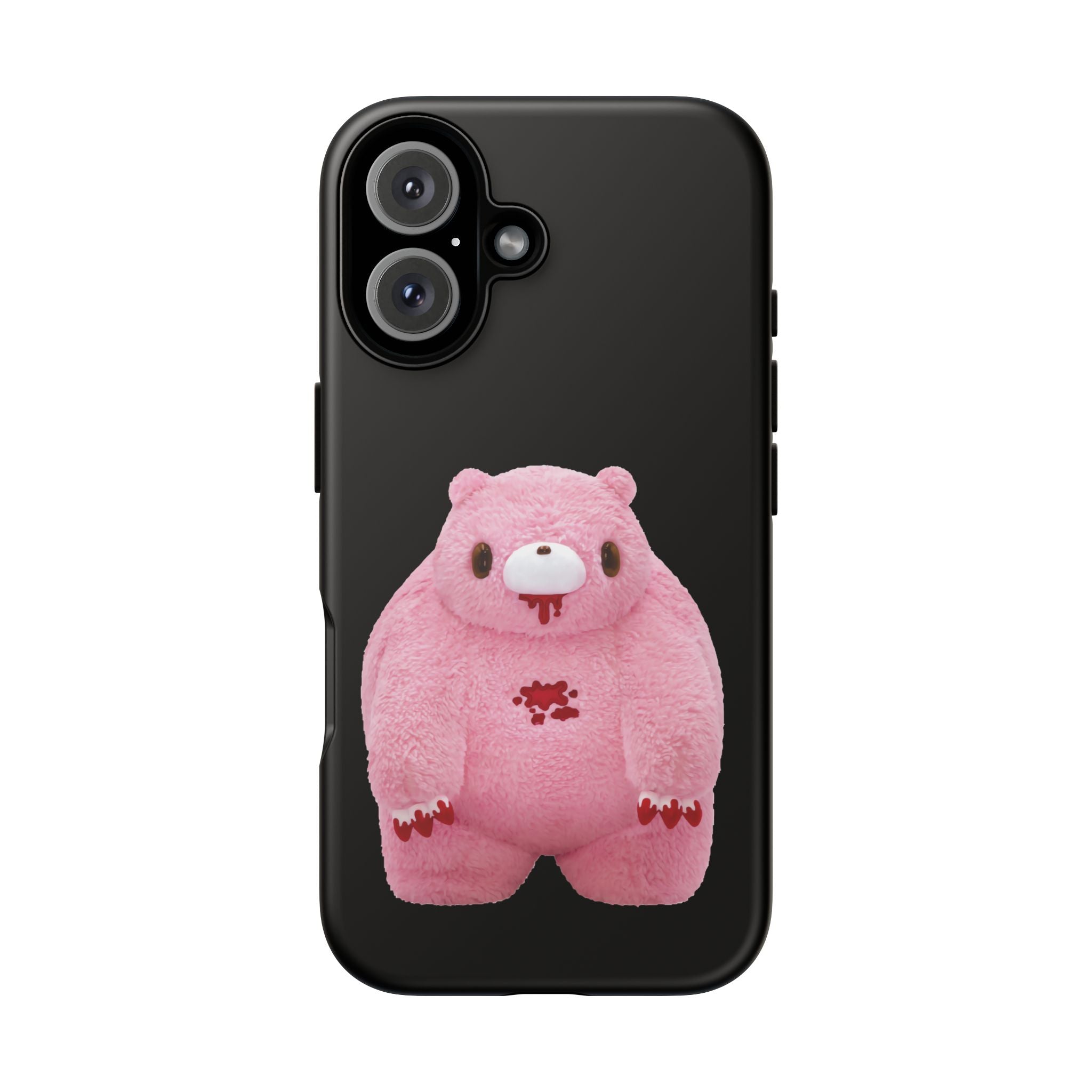 Chubby Gloomy Plush Tough Phone Case