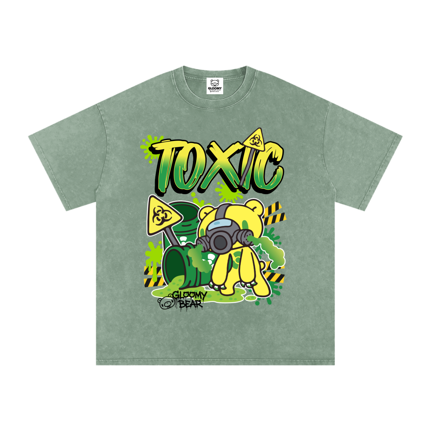 Gloomy Trash Collections Acid Wash T
