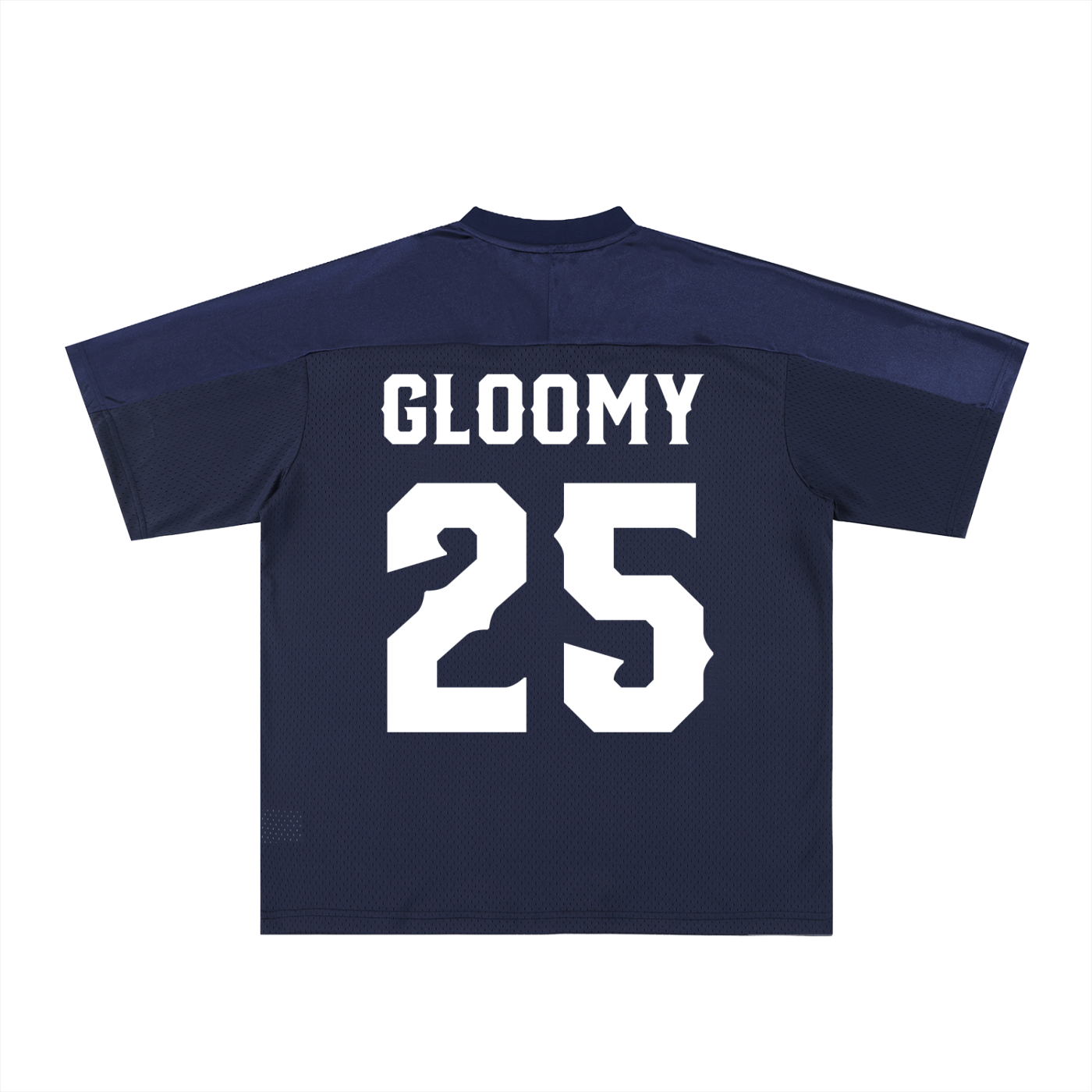Gloomy Bear 25 Oversized Mesh V-Neck Soccer Jersey