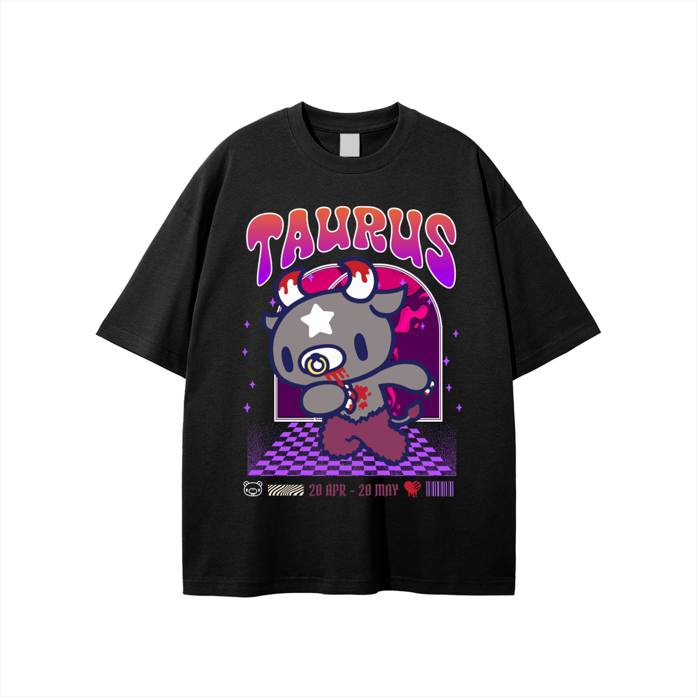 Gloomy Bear Zodiac Taurus Tee