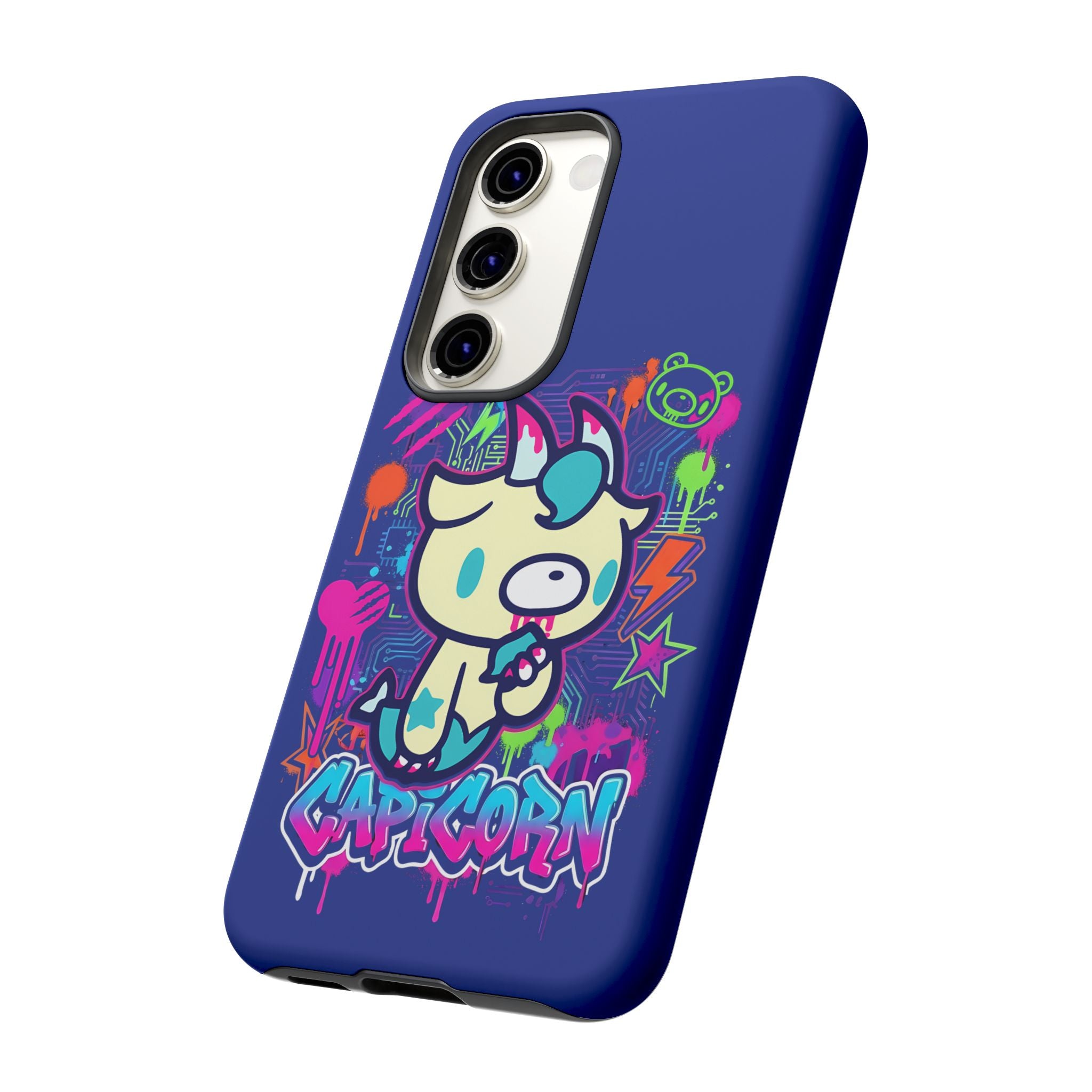 Zodiac Capricorn Gloomy Bear Phone Case
