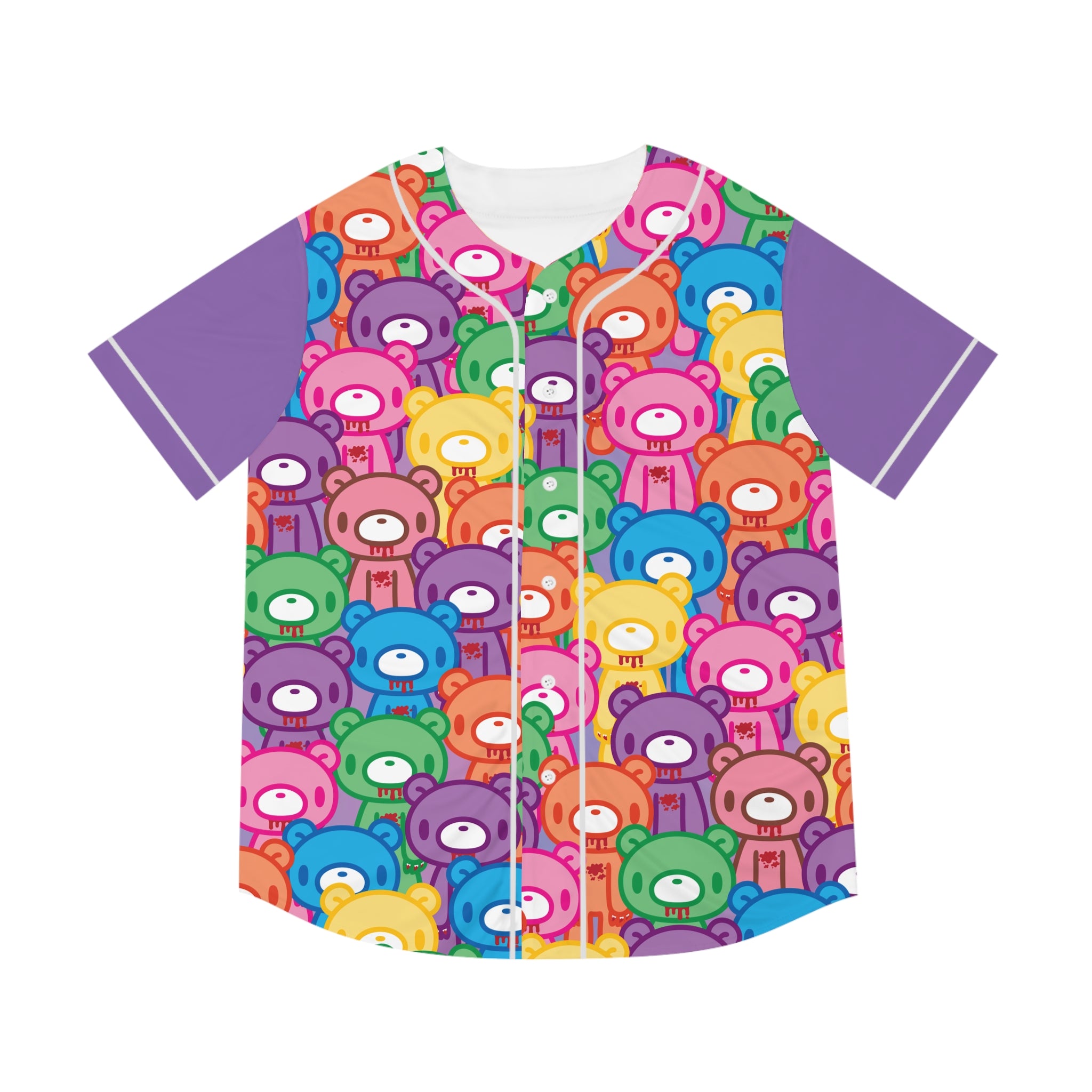 Gloomy Bear "Rainbow Dreams" Men's Baseball Jersey