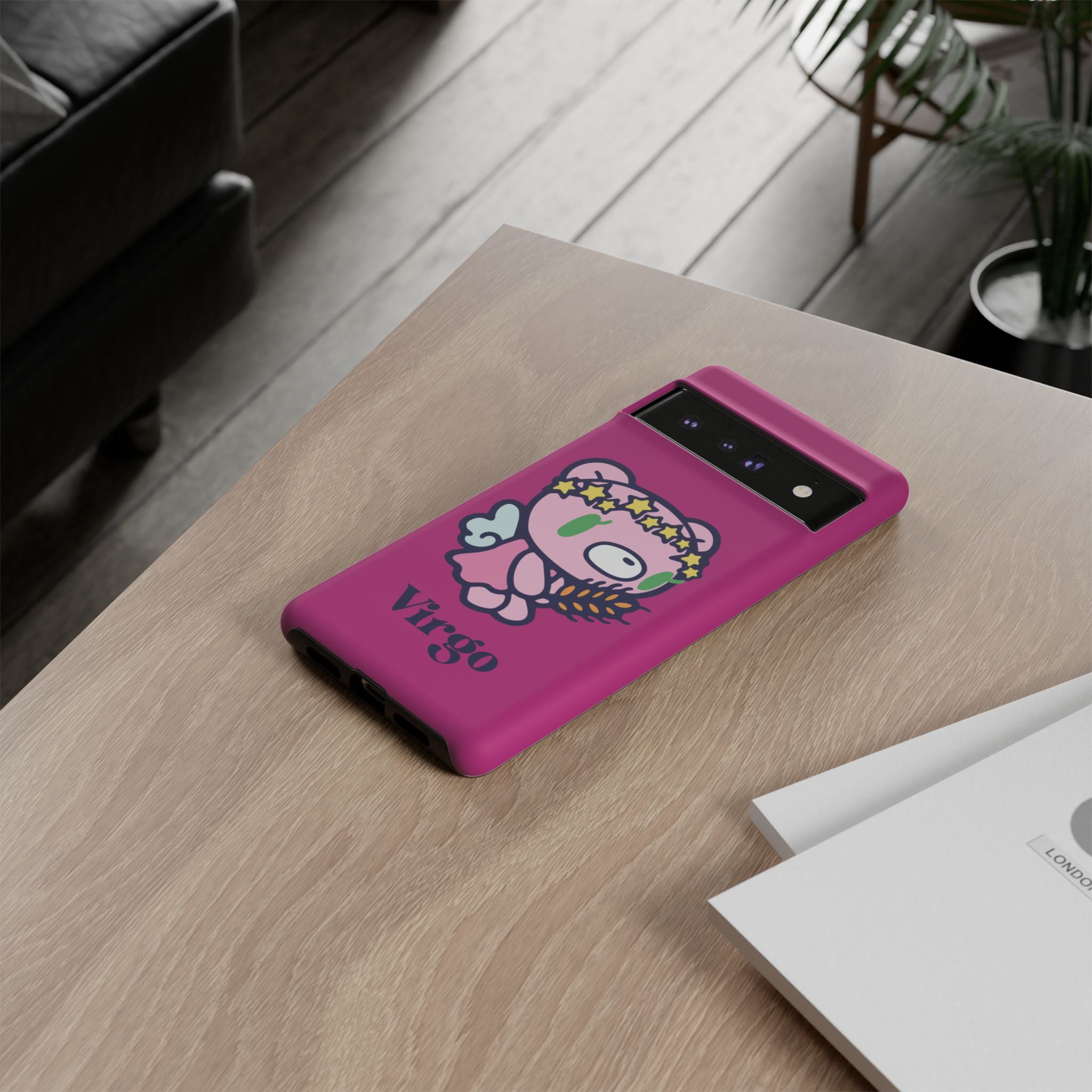 Zodiac Virgo gloomy bear Phone Case