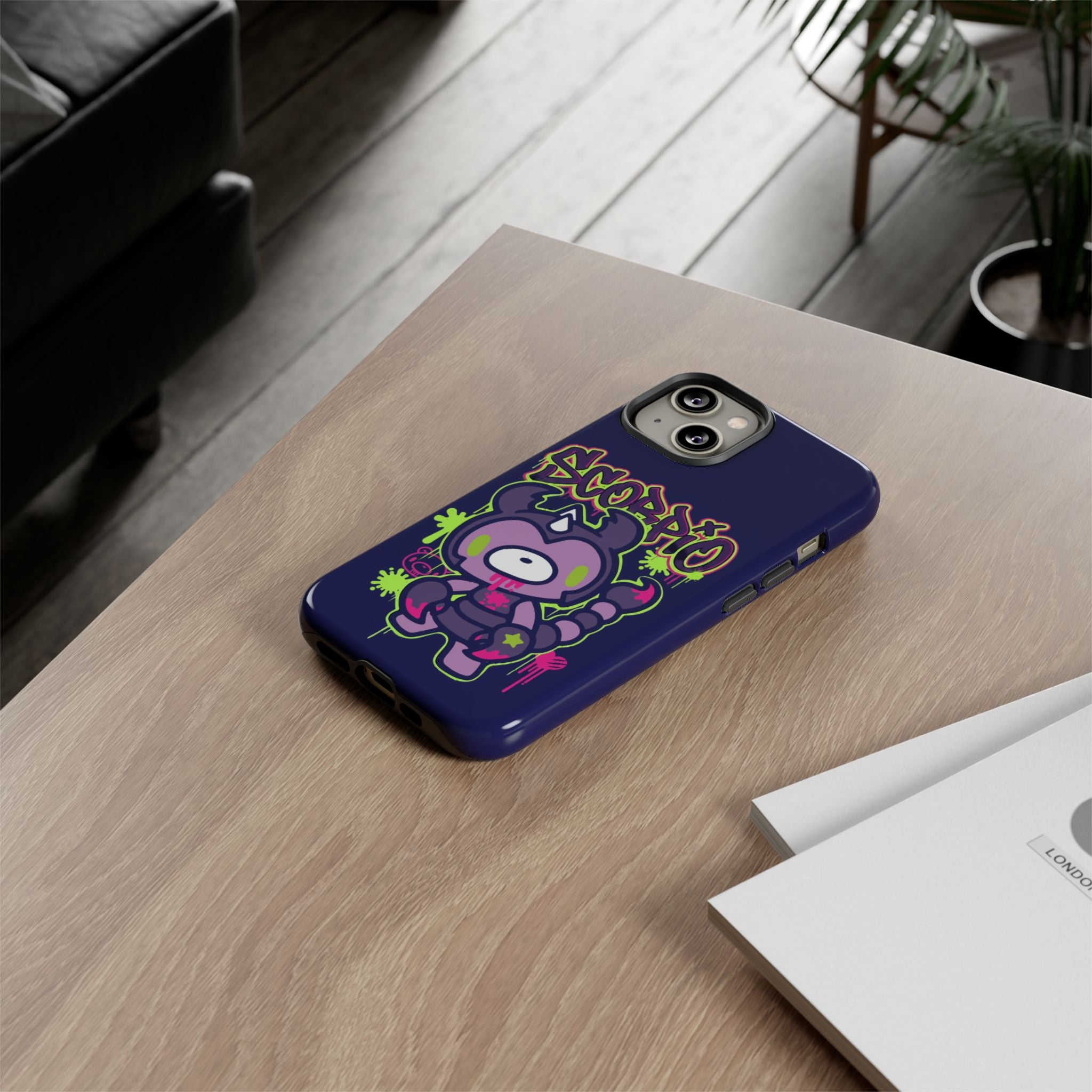 Zodiac Scorpio Gloomy Bear Phone Case
