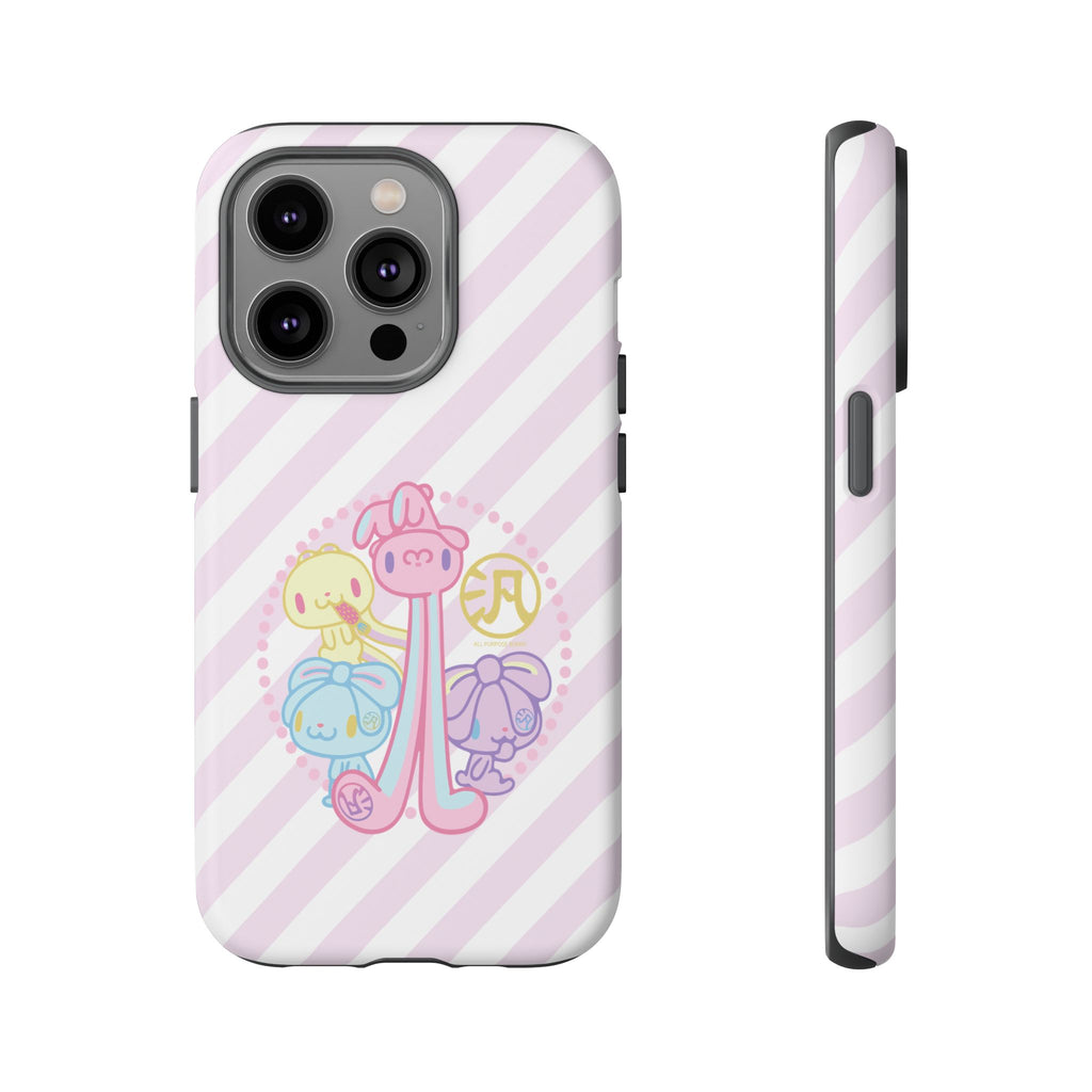 Group Pastel All Purpose Bunny - Phone Case