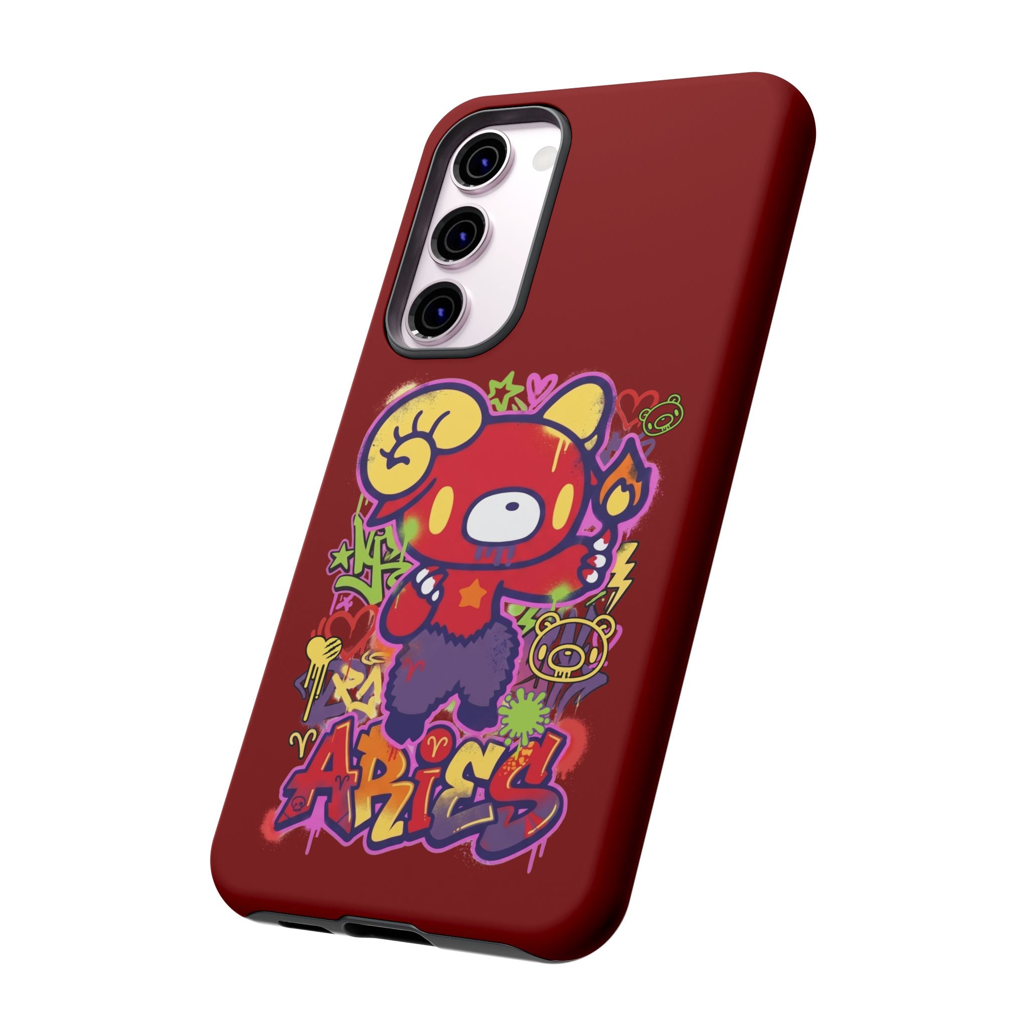 Zodiac Aries  Gloomy Bear Phone Case