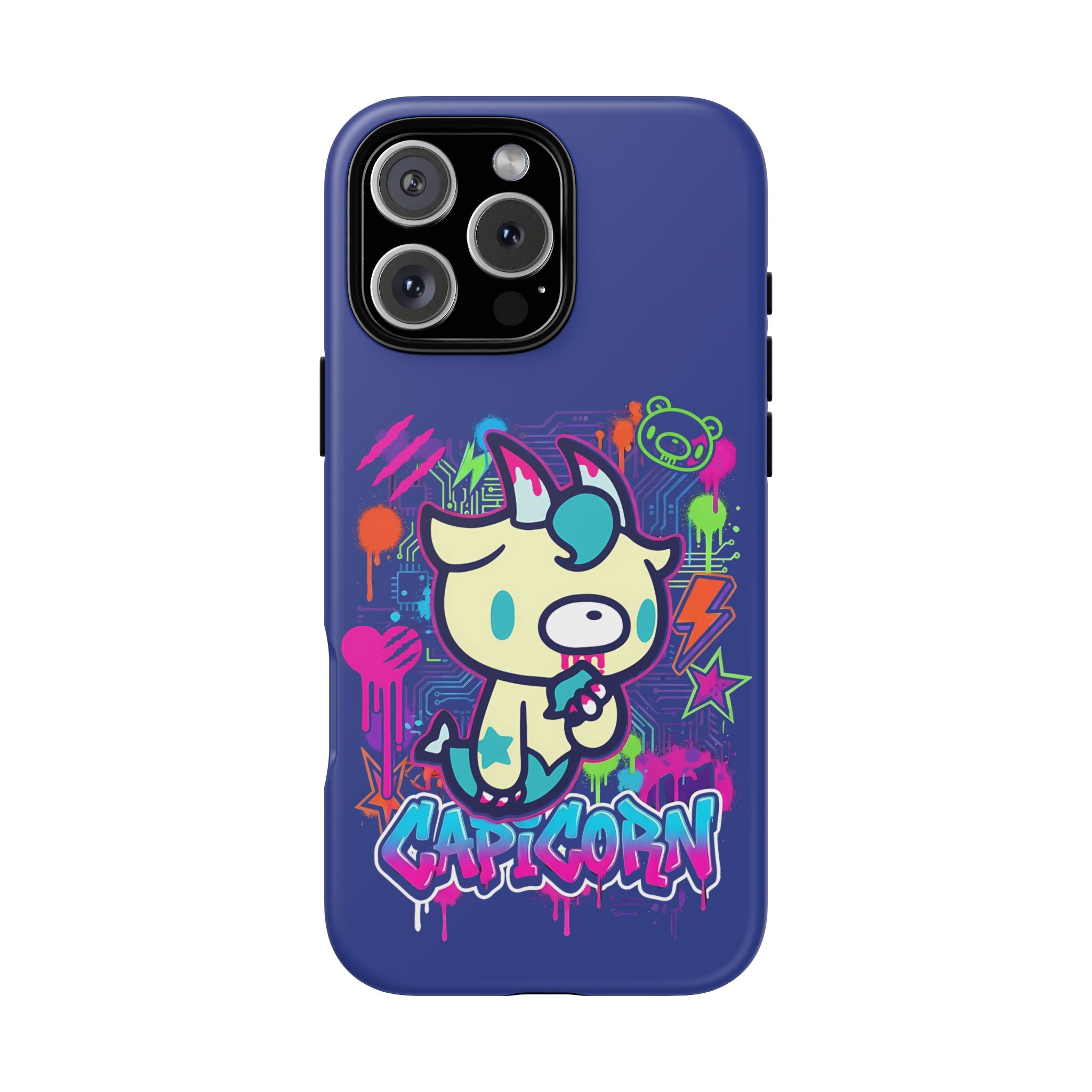 Zodiac Capricorn Gloomy Bear Phone Case