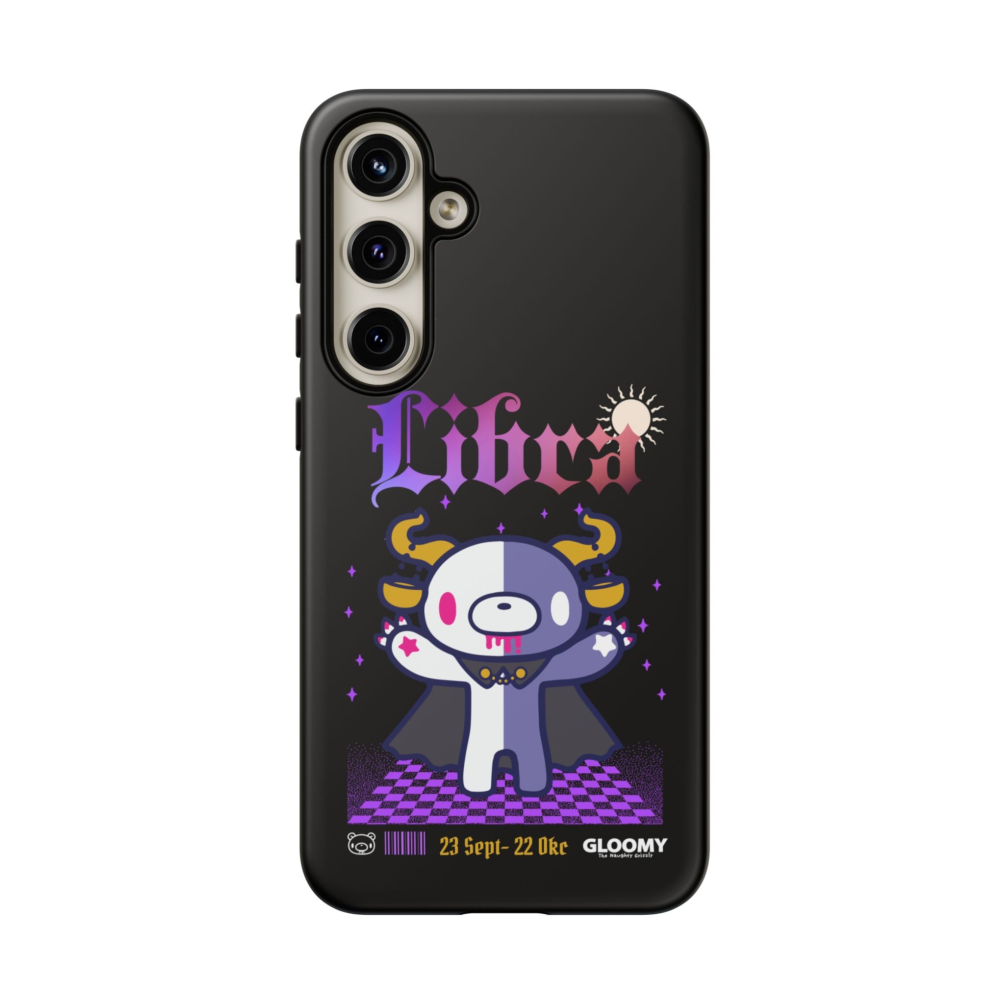 gloomy bear libra zodiac Phone Case