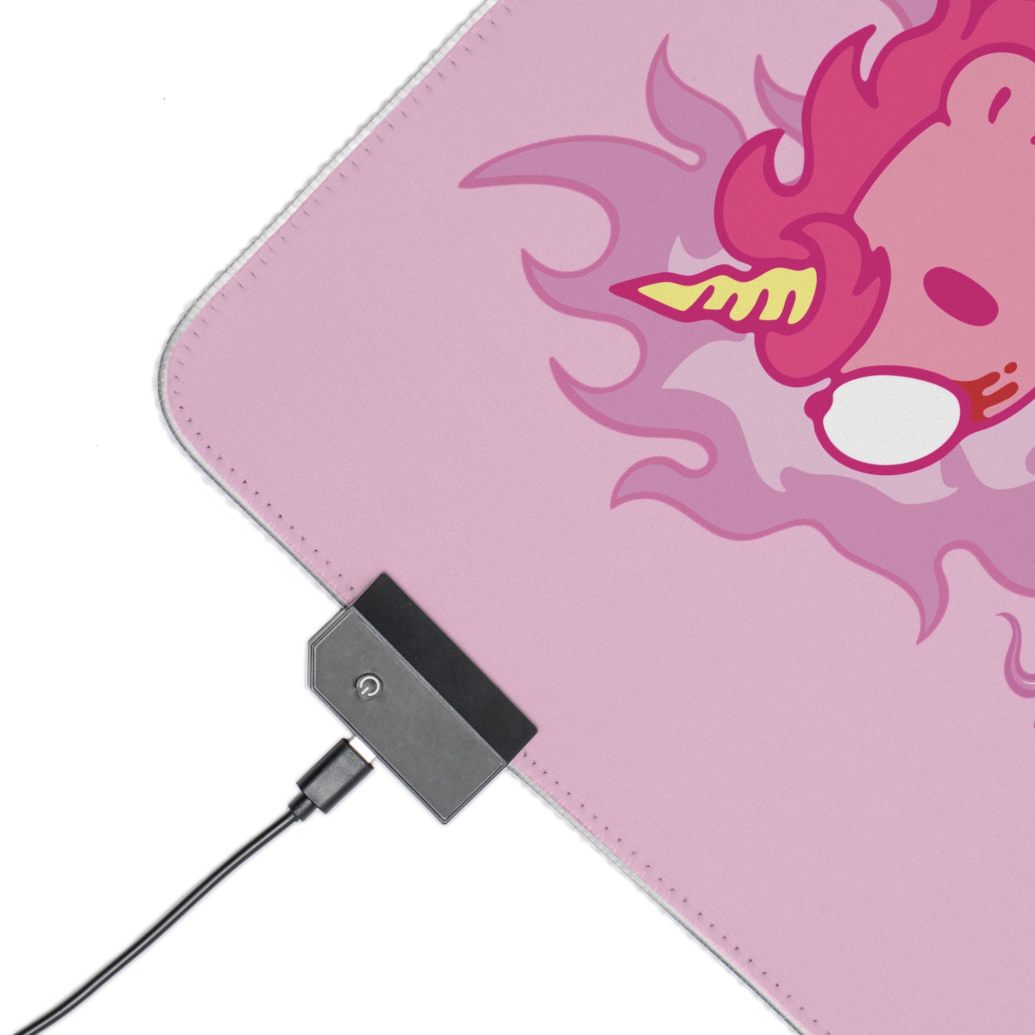 Fire Horse Gloomy Bear LED Gaming Mouse Pad