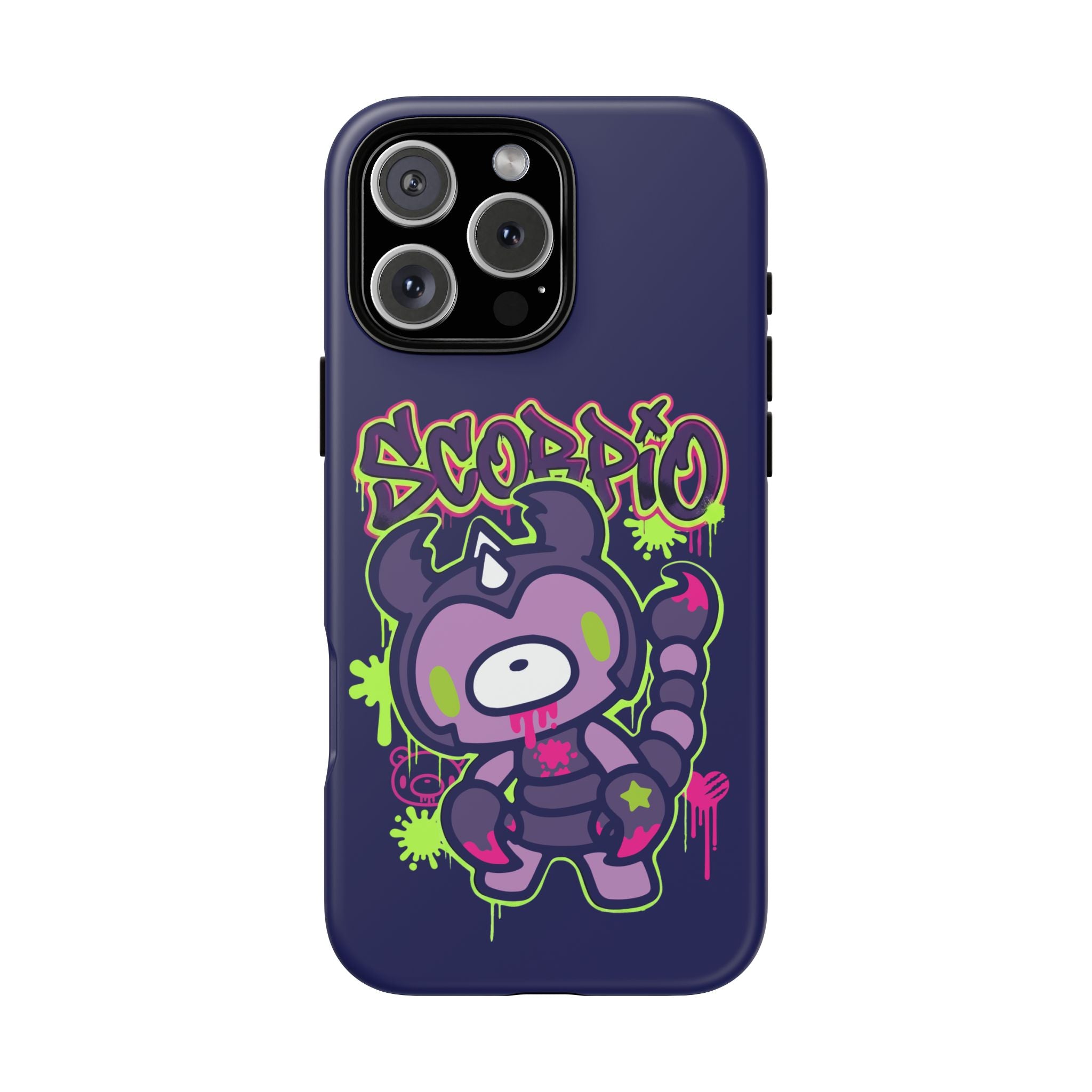 Zodiac Scorpio Gloomy Bear Phone Case
