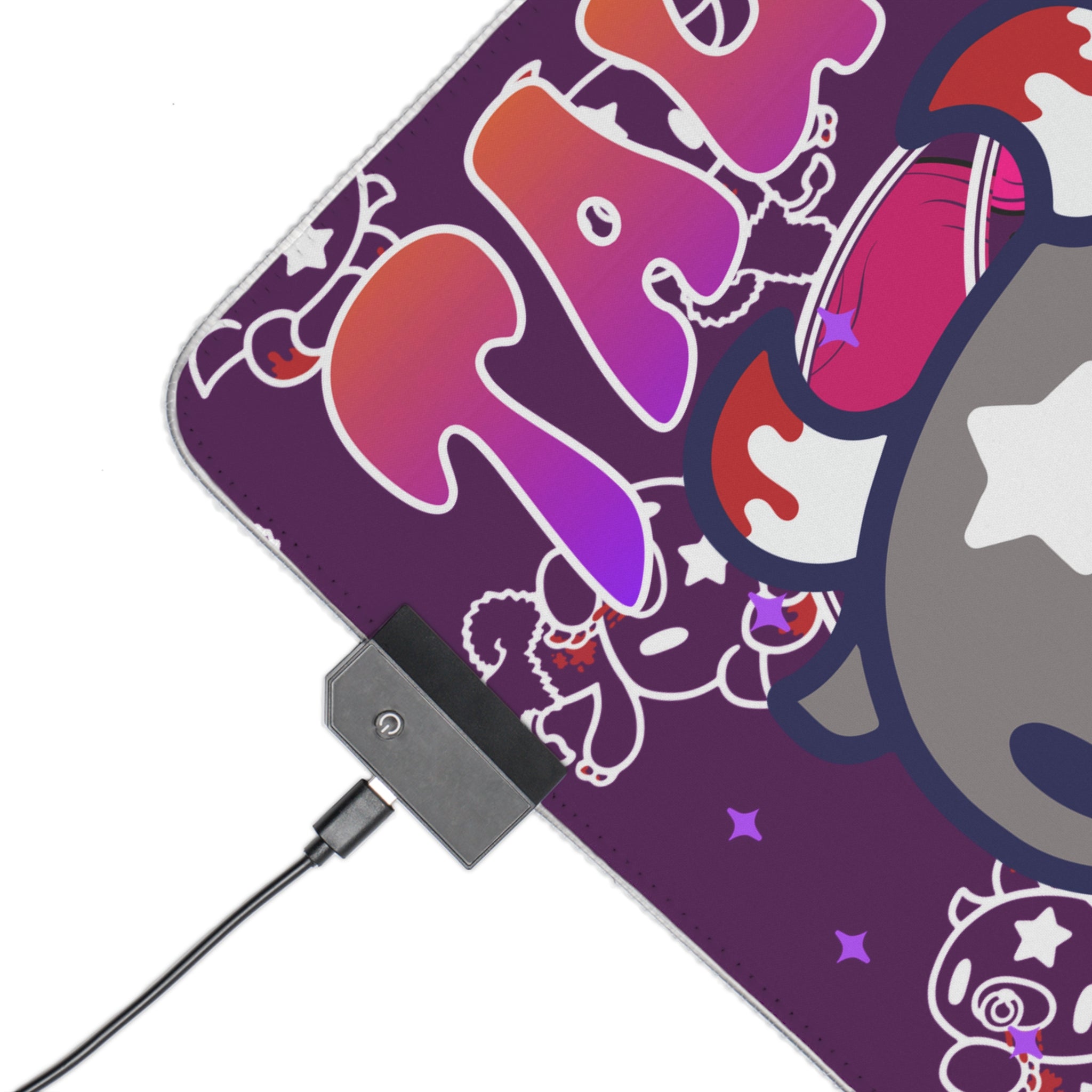 Taurus Zodiac  Gloomy Bear LED Gaming Mouse Pad