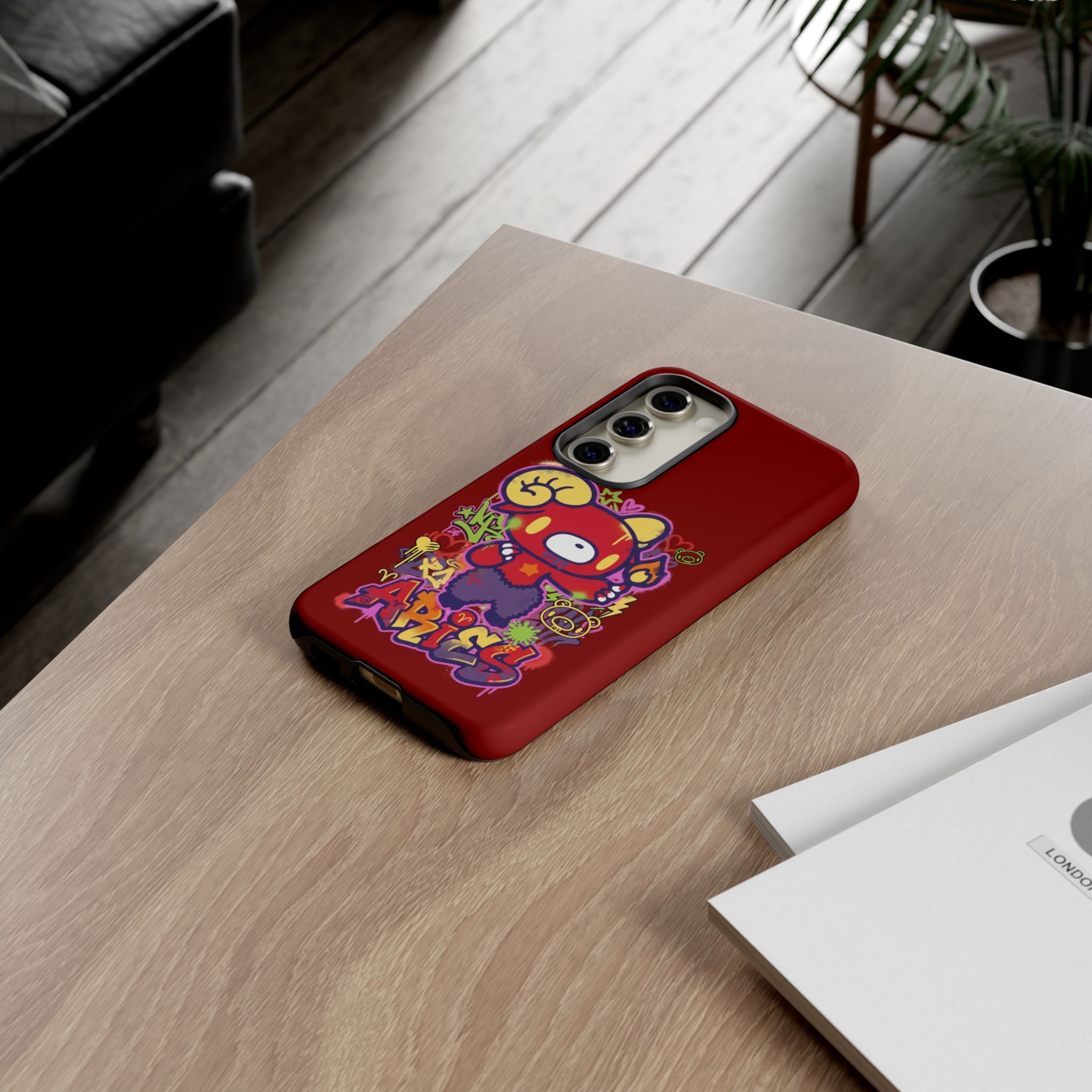 Zodiac Aries  Gloomy Bear Phone Case