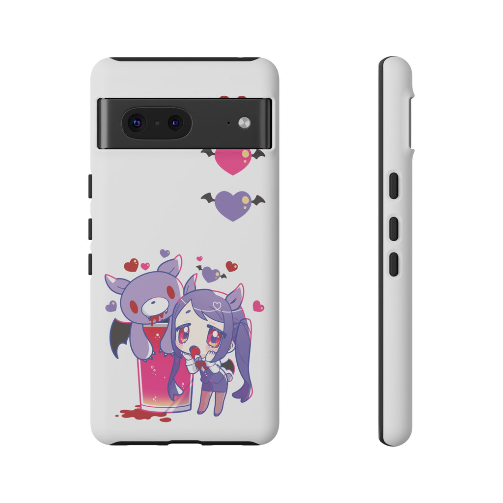 VA-11 HALL-A x Gloomy Bear Jill Phone Case - めれんげくん ver