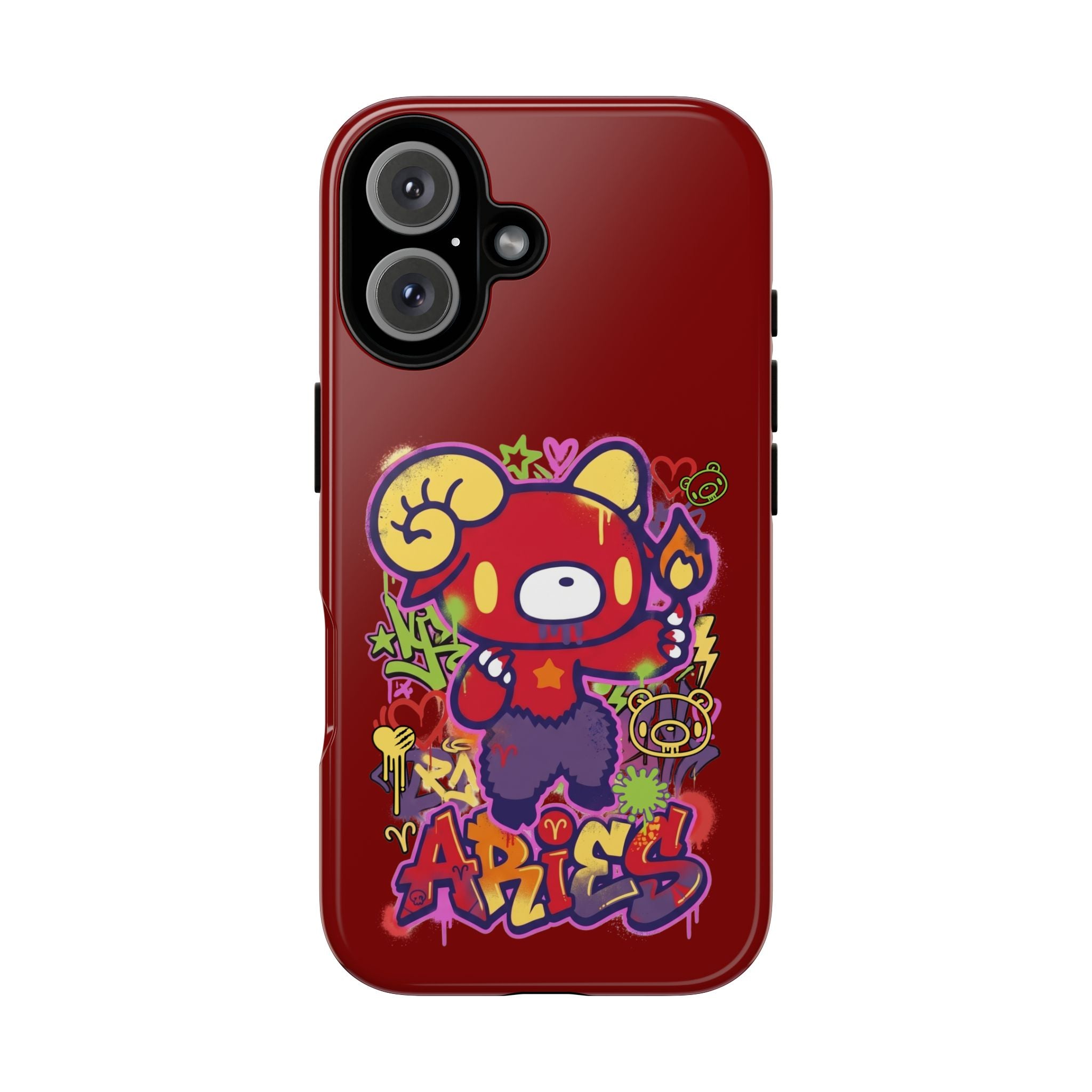 Zodiac Aries  Gloomy Bear Phone Case
