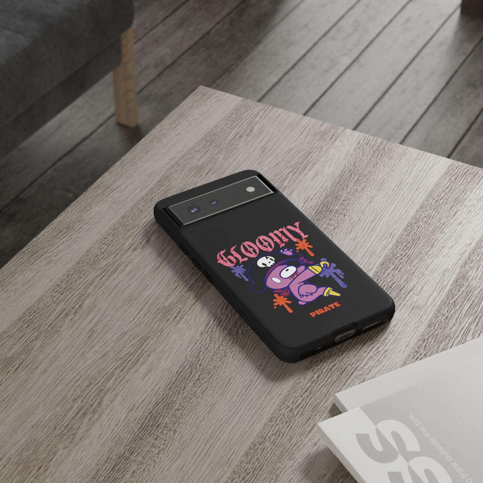 gloomy bear Halloween pirate Phone Case
