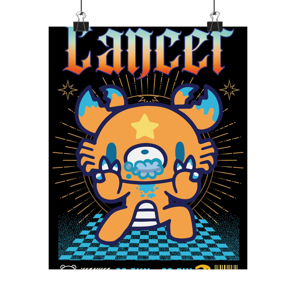Cancer Zodiac Satin Posters (300gsm)