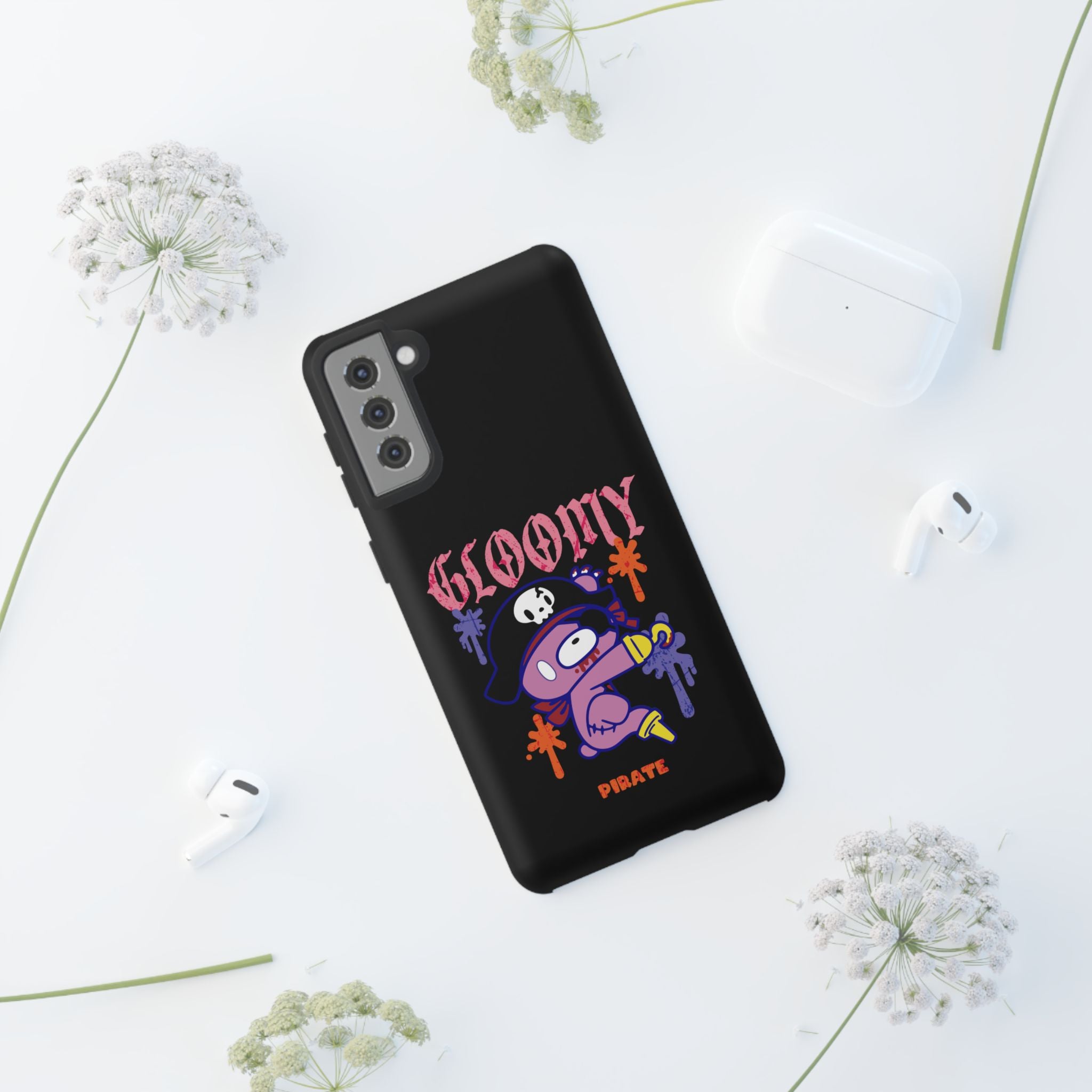 gloomy bear Halloween pirate Phone Case