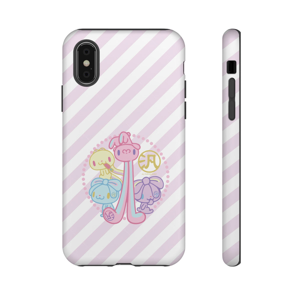 Group Pastel All Purpose Bunny - Phone Case