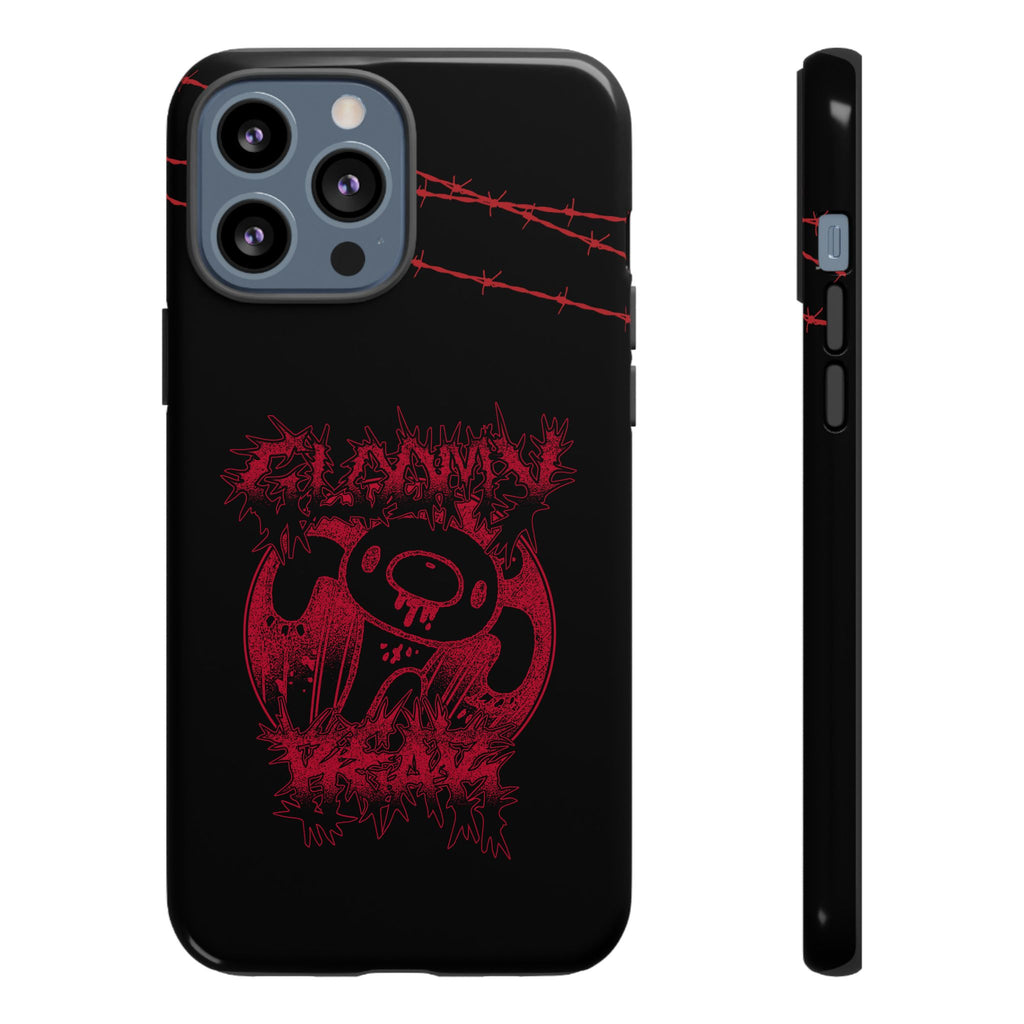 Gloomy Bear Metal Show Red Phone Case