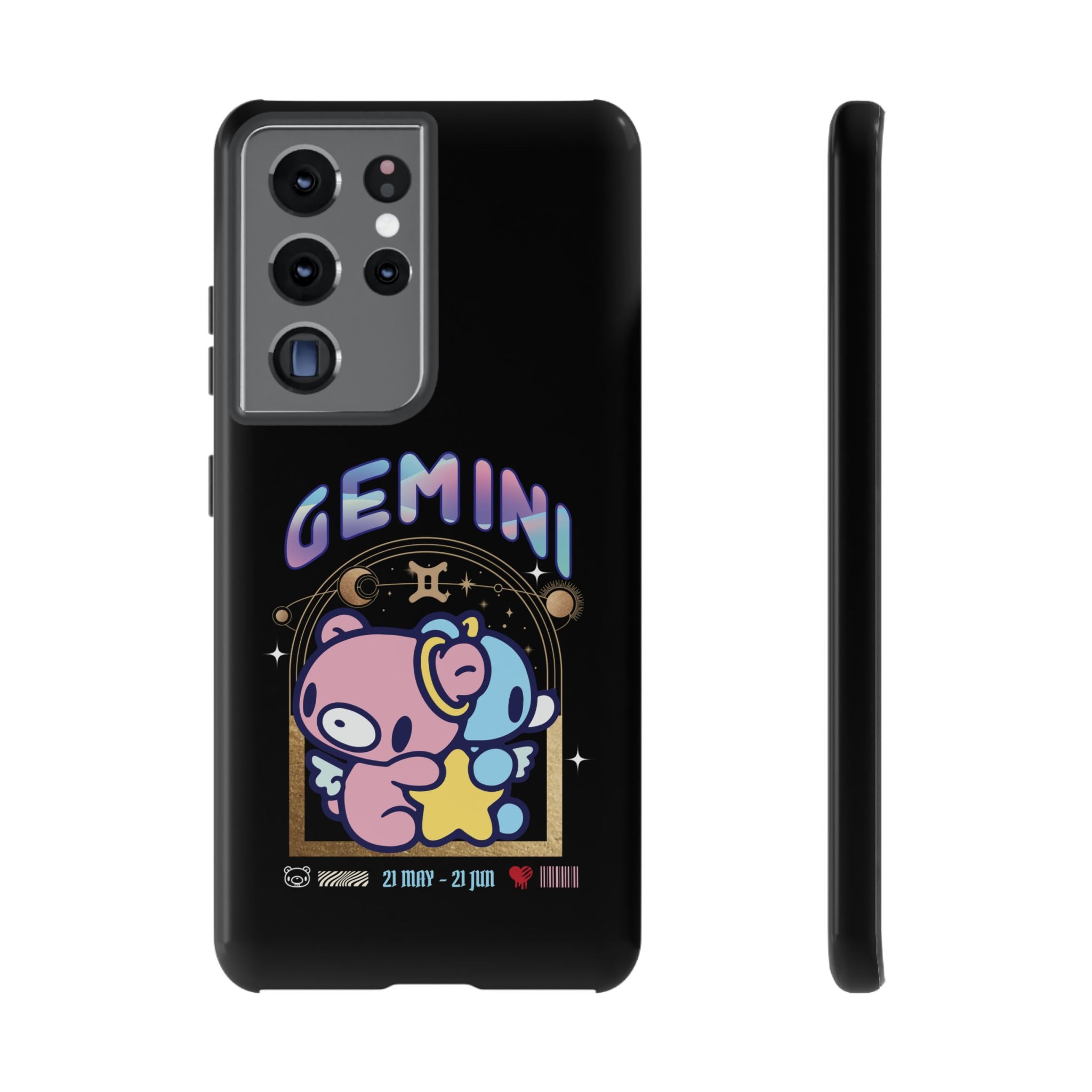 Gloomy gemini Phone Case