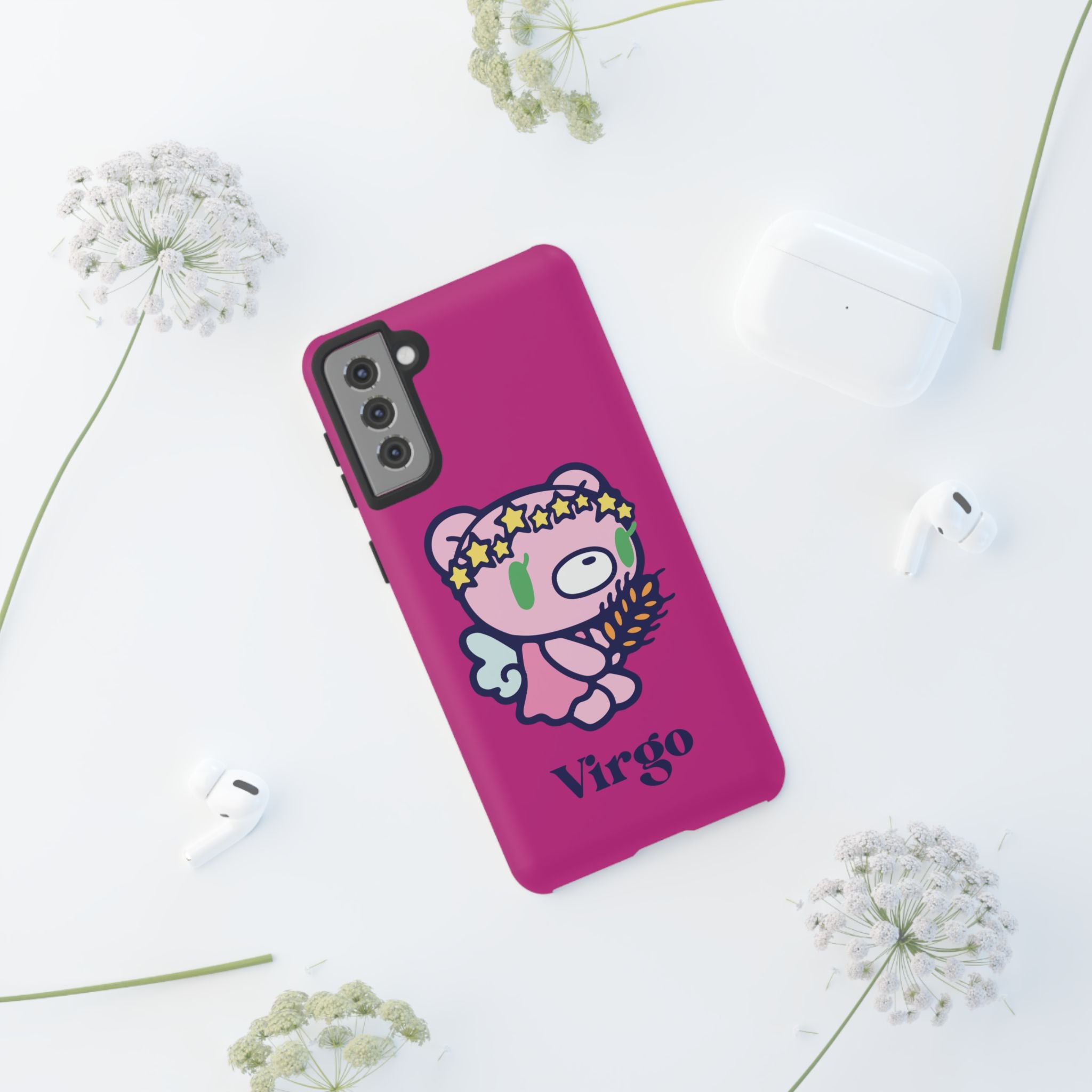 Zodiac Virgo gloomy bear Phone Case