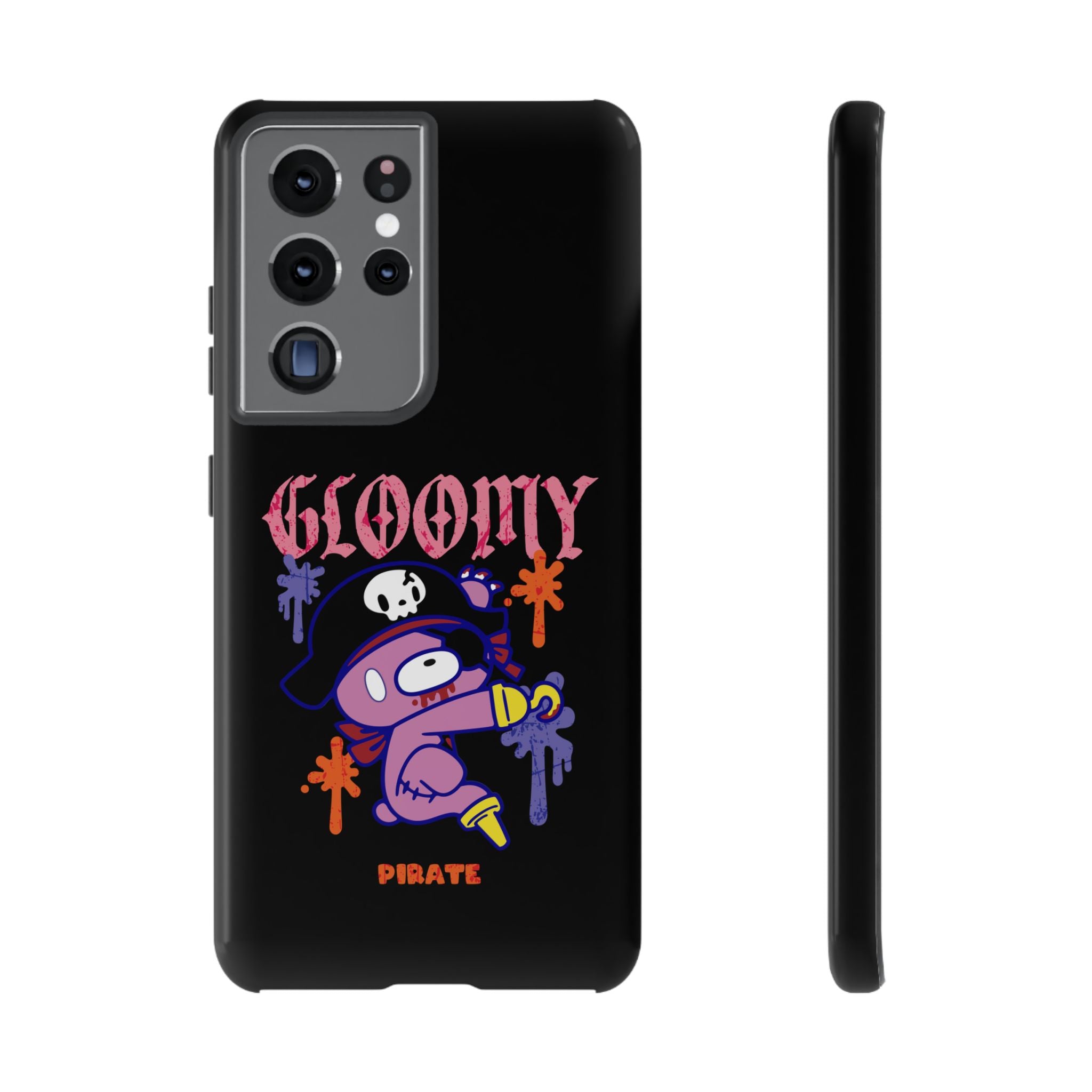 gloomy bear Halloween pirate Phone Case