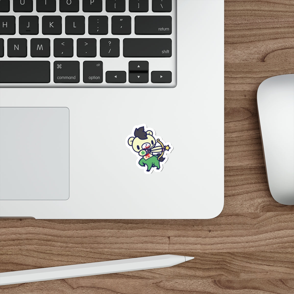 Gloomy Zodiac Sagittarius Die-Cut Stickers