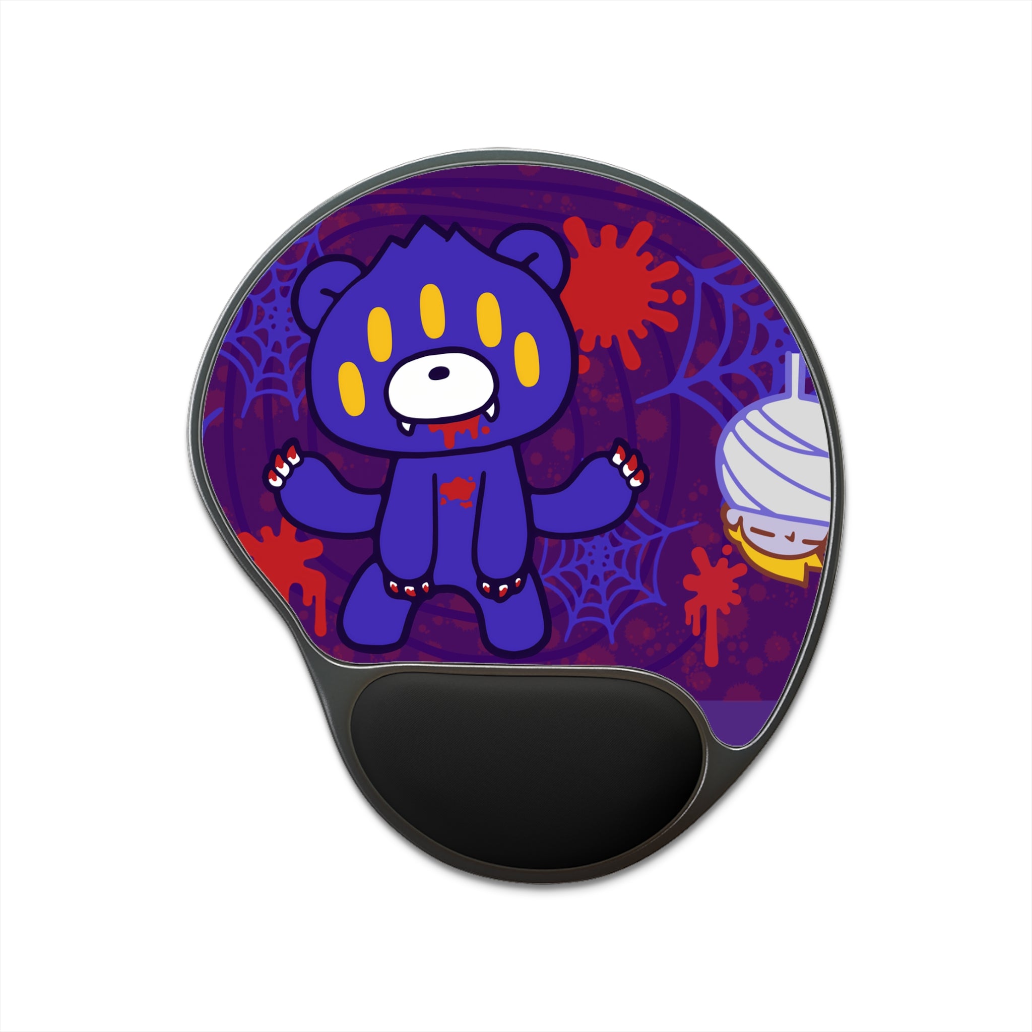 Gloomy Spider Mouse Pad With Wrist Rest