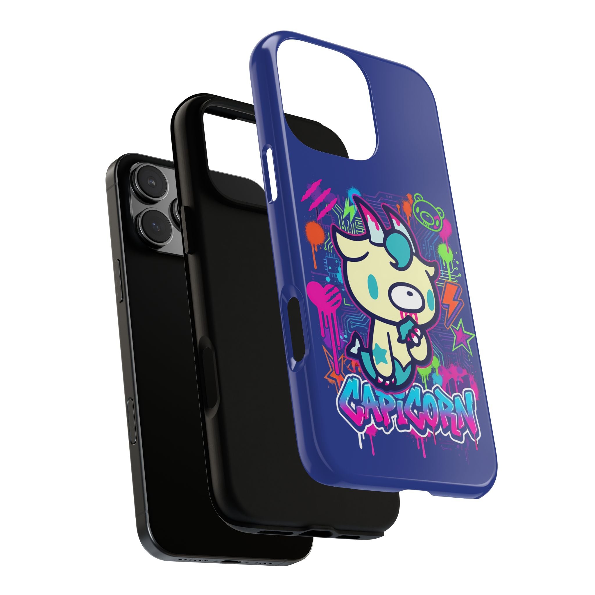 Zodiac Capricorn Gloomy Bear Phone Case