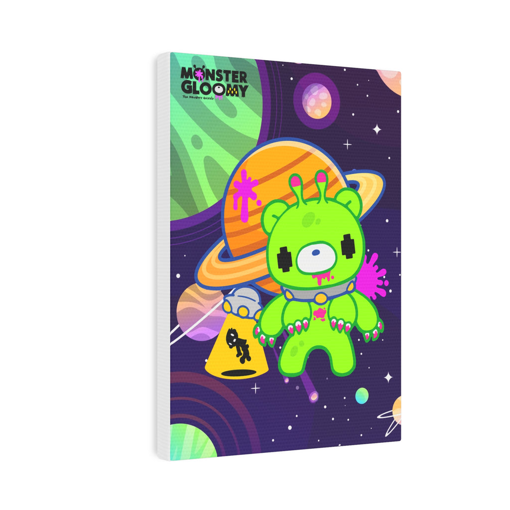 Gloomy Alien Monster Wall Canvas