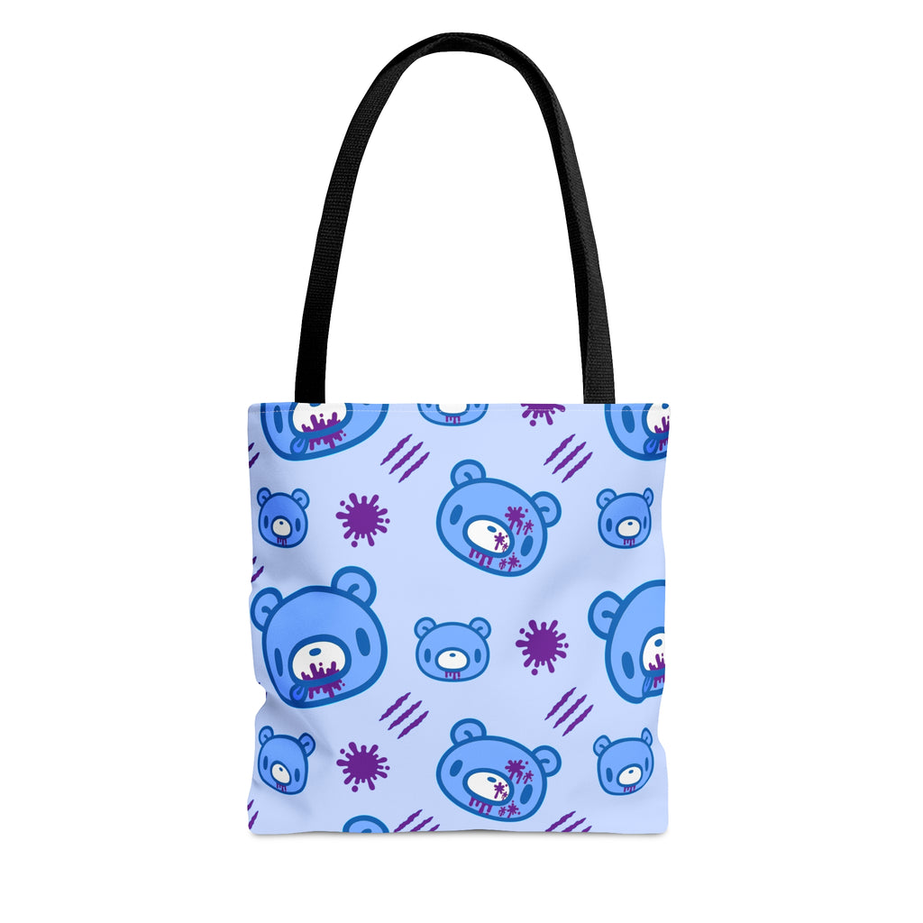 True Blue Gloomy - Canvas Tote Bag