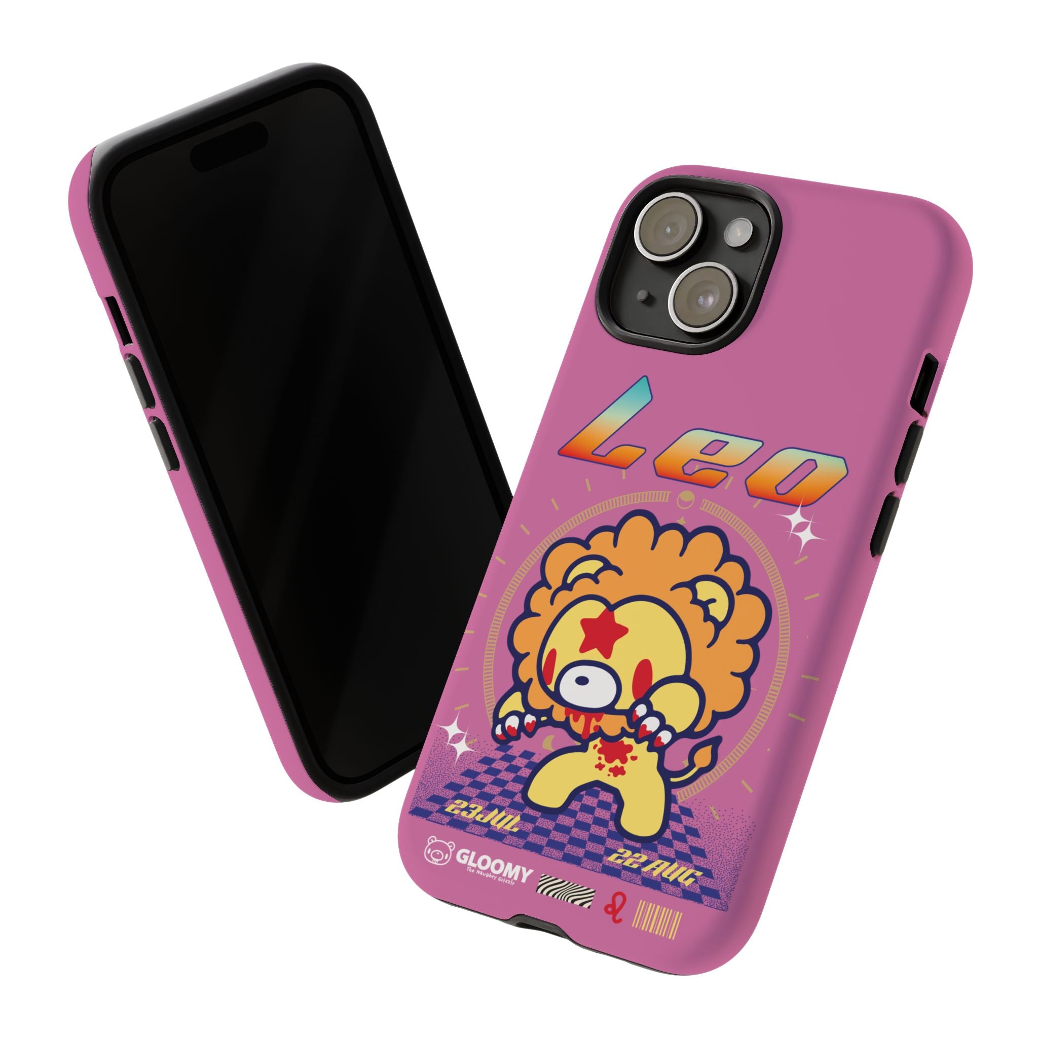 Zodiac Leo gloomy bear Phone Case