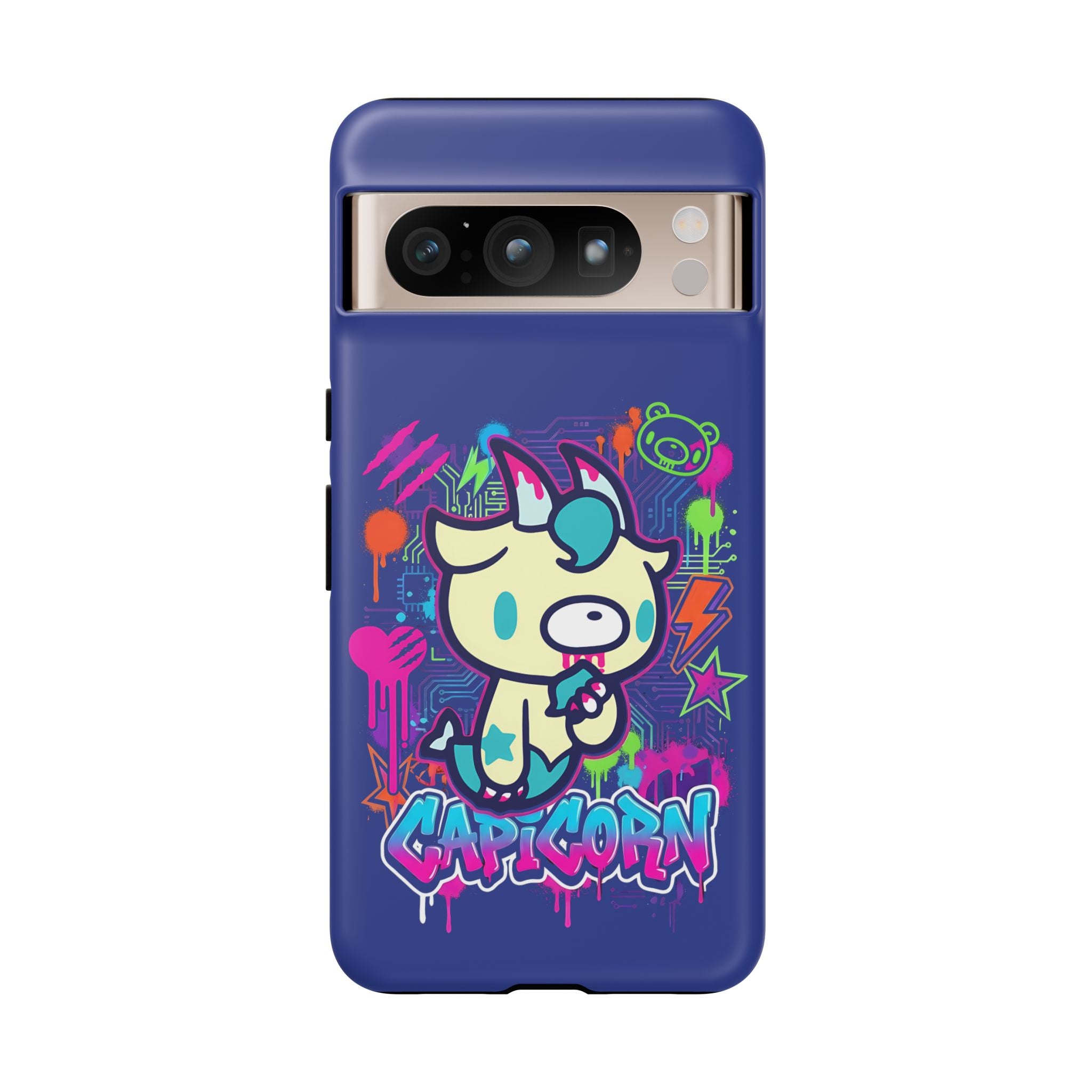 Zodiac Capricorn Gloomy Bear Phone Case