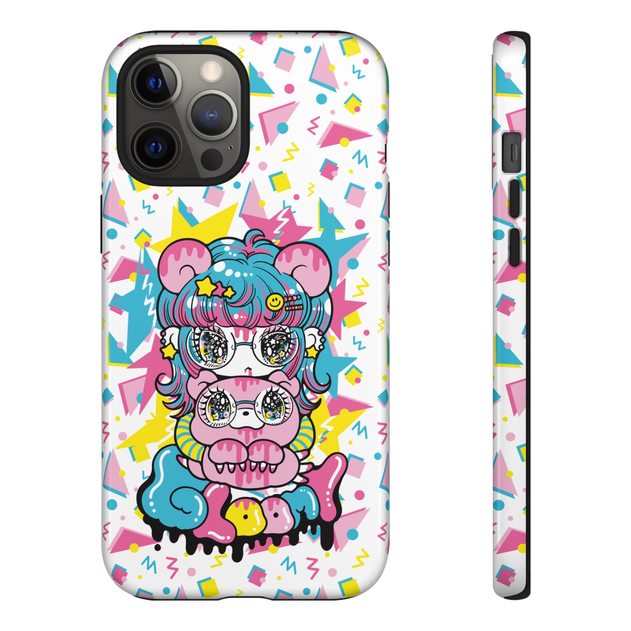 YURIE SEKIYA X GLOOMY BEAR ⭐️ FIRE GIRL PHONE CASE