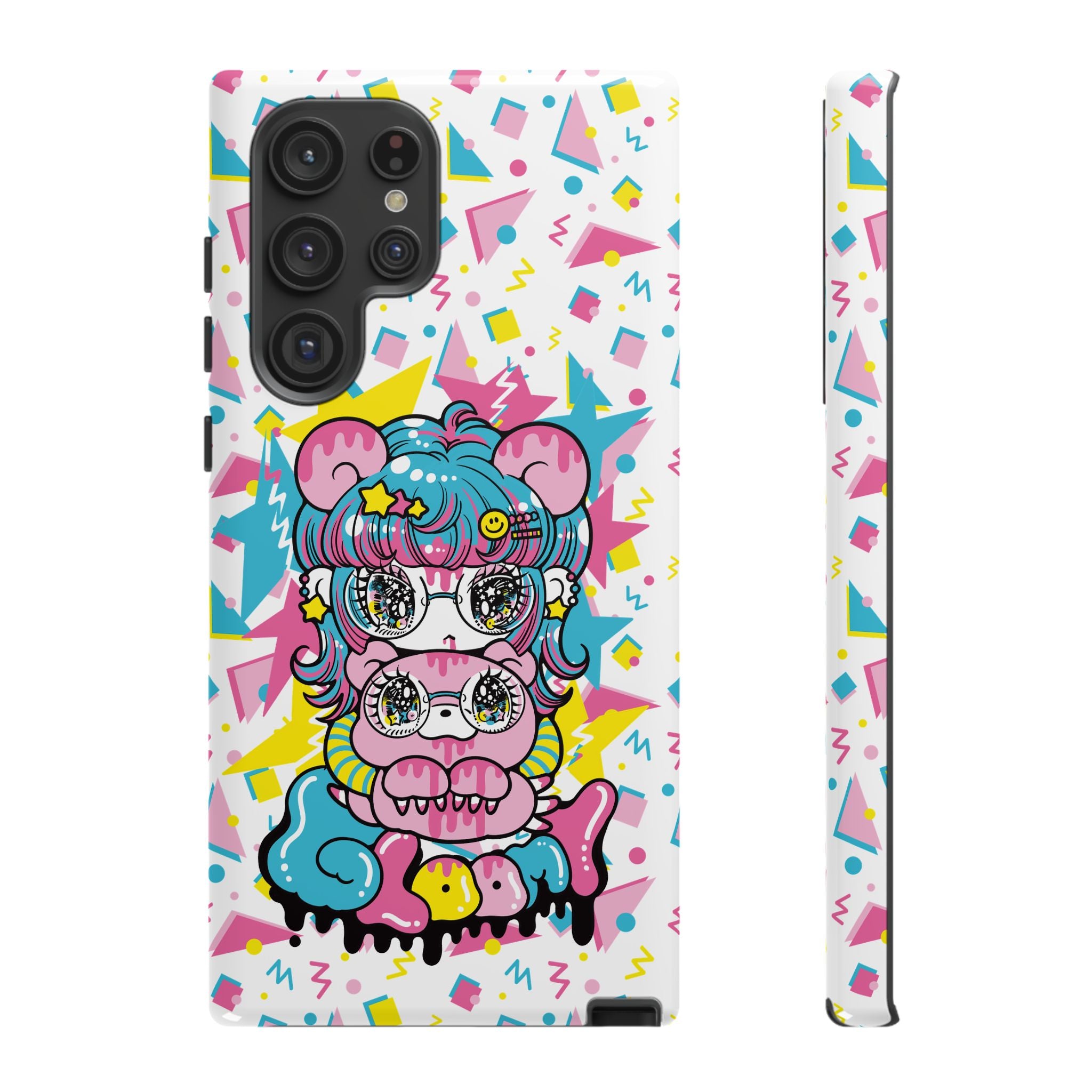 YURIE SEKIYA X GLOOMY BEAR ⭐️ FIRE GIRL PHONE CASE