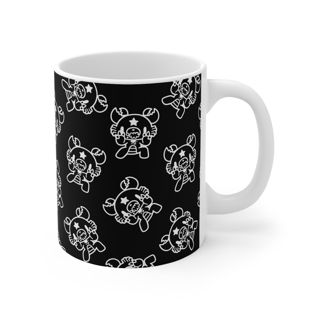 Gloomy Cancer Bear Ceramic Mug (11oz)