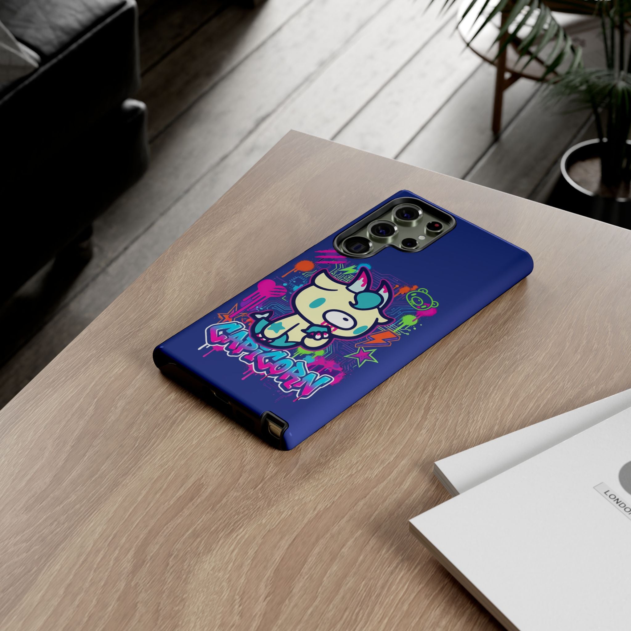 Zodiac Capricorn Gloomy Bear Phone Case