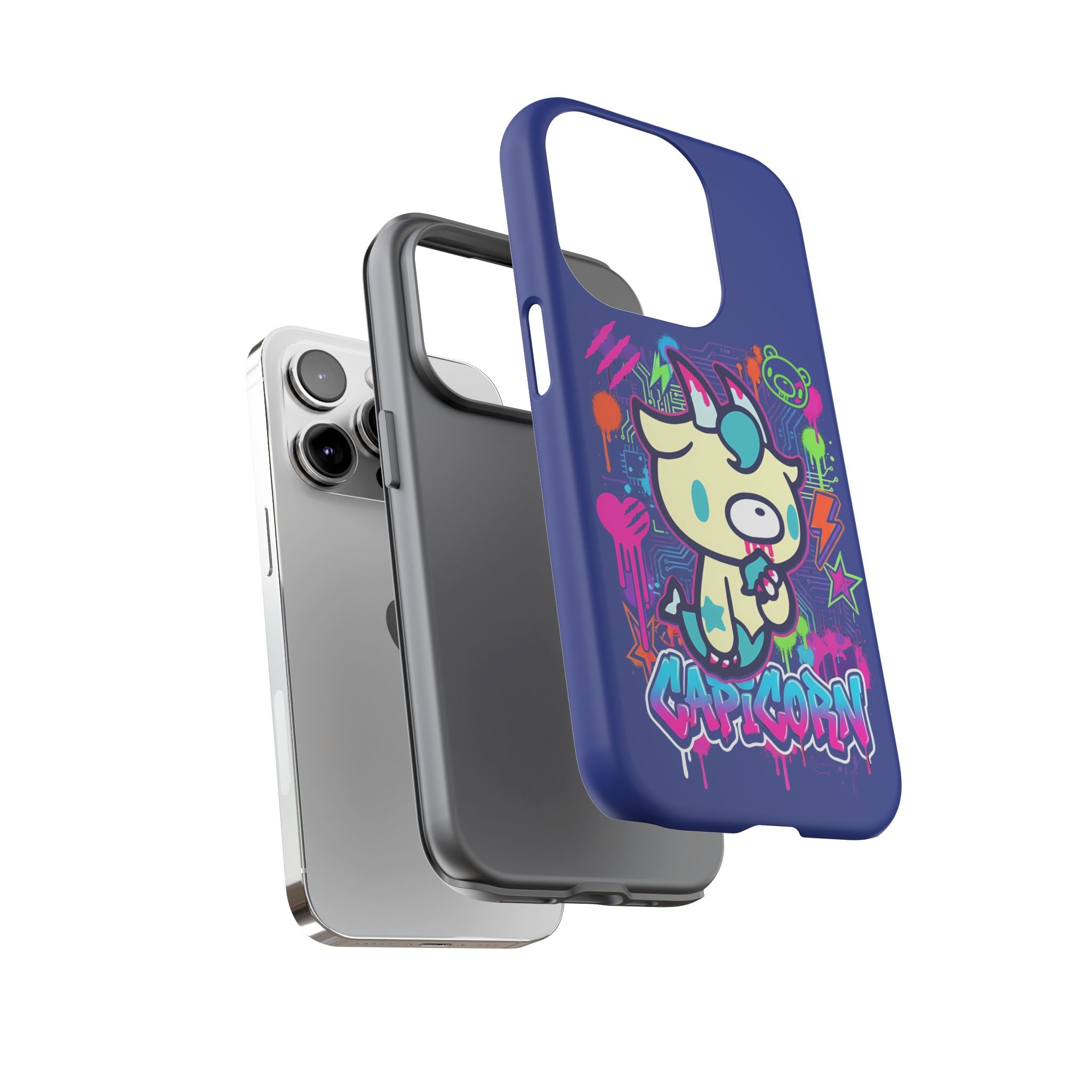 Zodiac Capricorn Gloomy Bear Phone Case