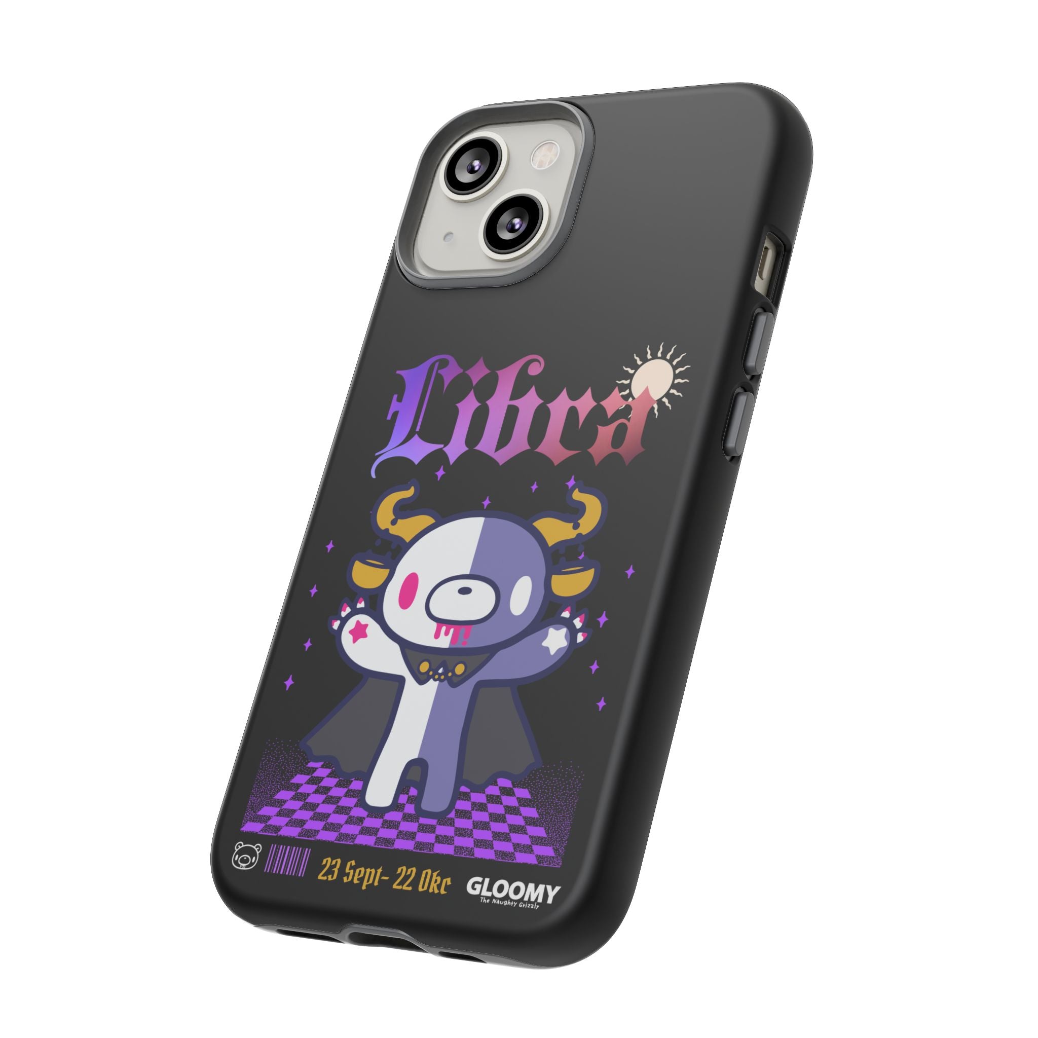 gloomy Bear Libra Zodiac Phone Case