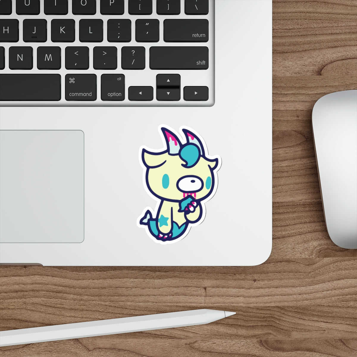 Gloomy Zodiac Capicorn Die-Cut Stickers