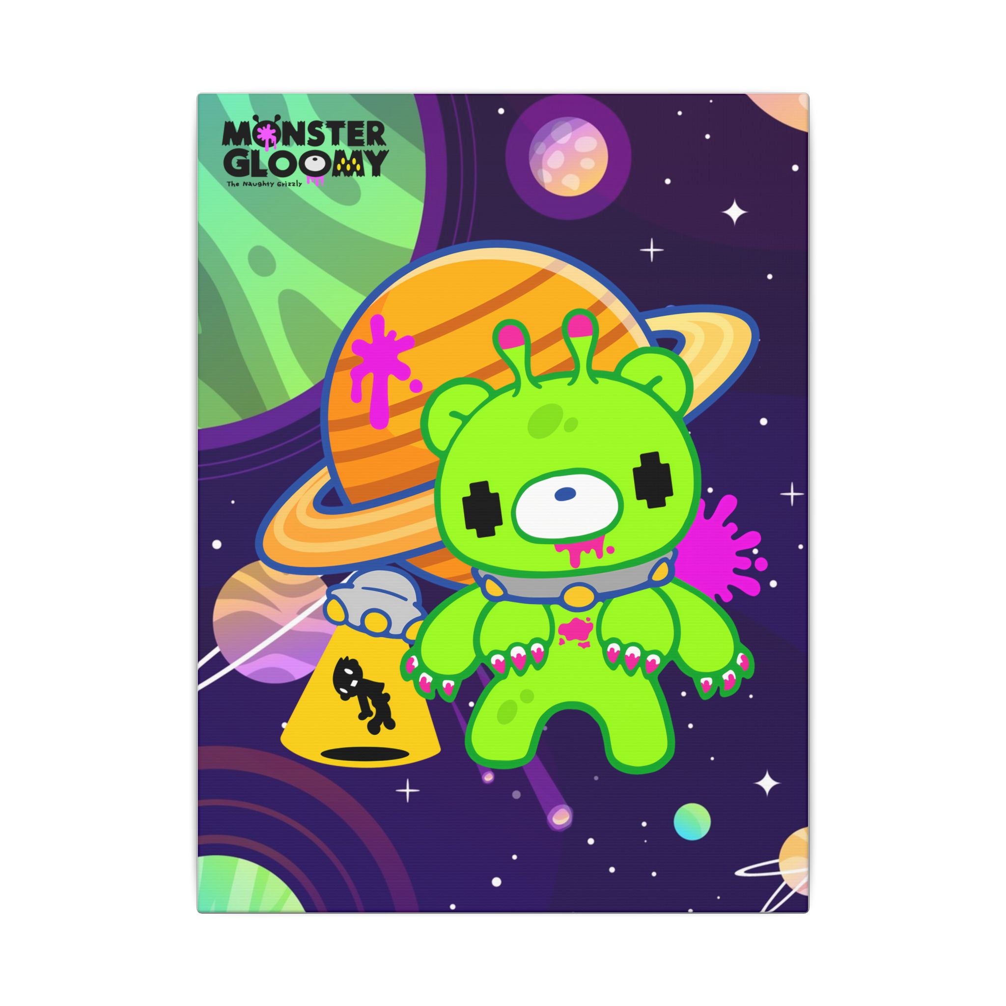 Monster Gloomy Wall Canvas