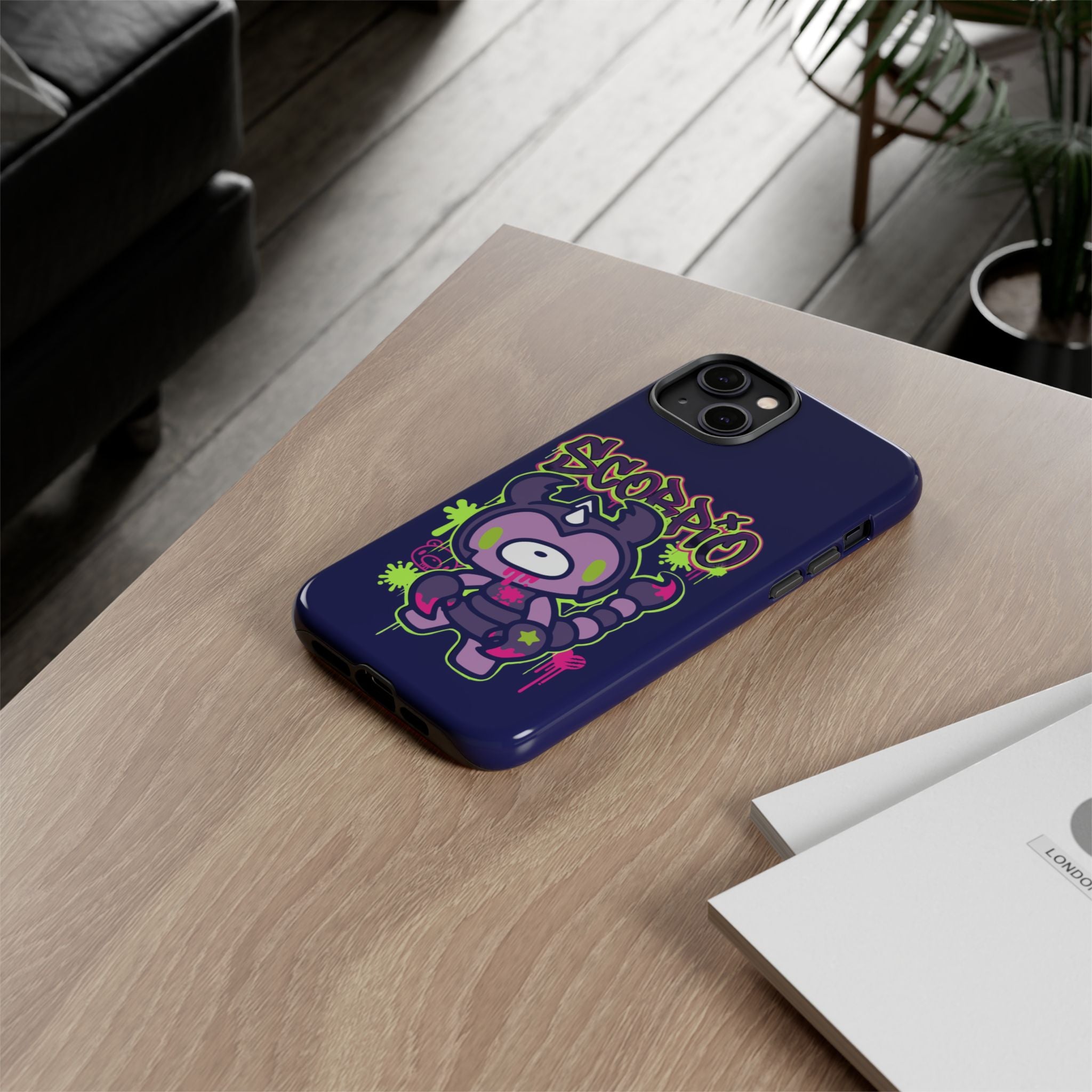 Zodiac Scorpio Gloomy Bear Phone Case