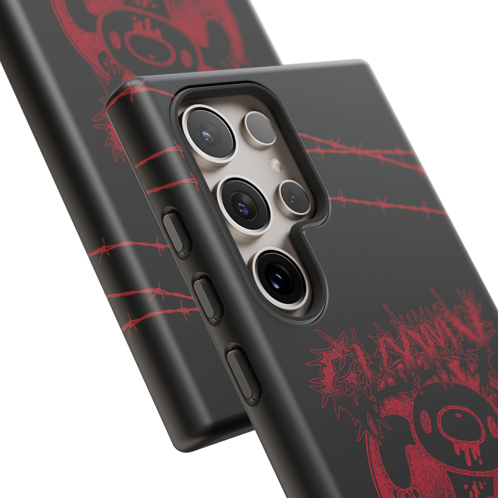 Gloomy Bear Metal Show Red Phone Case