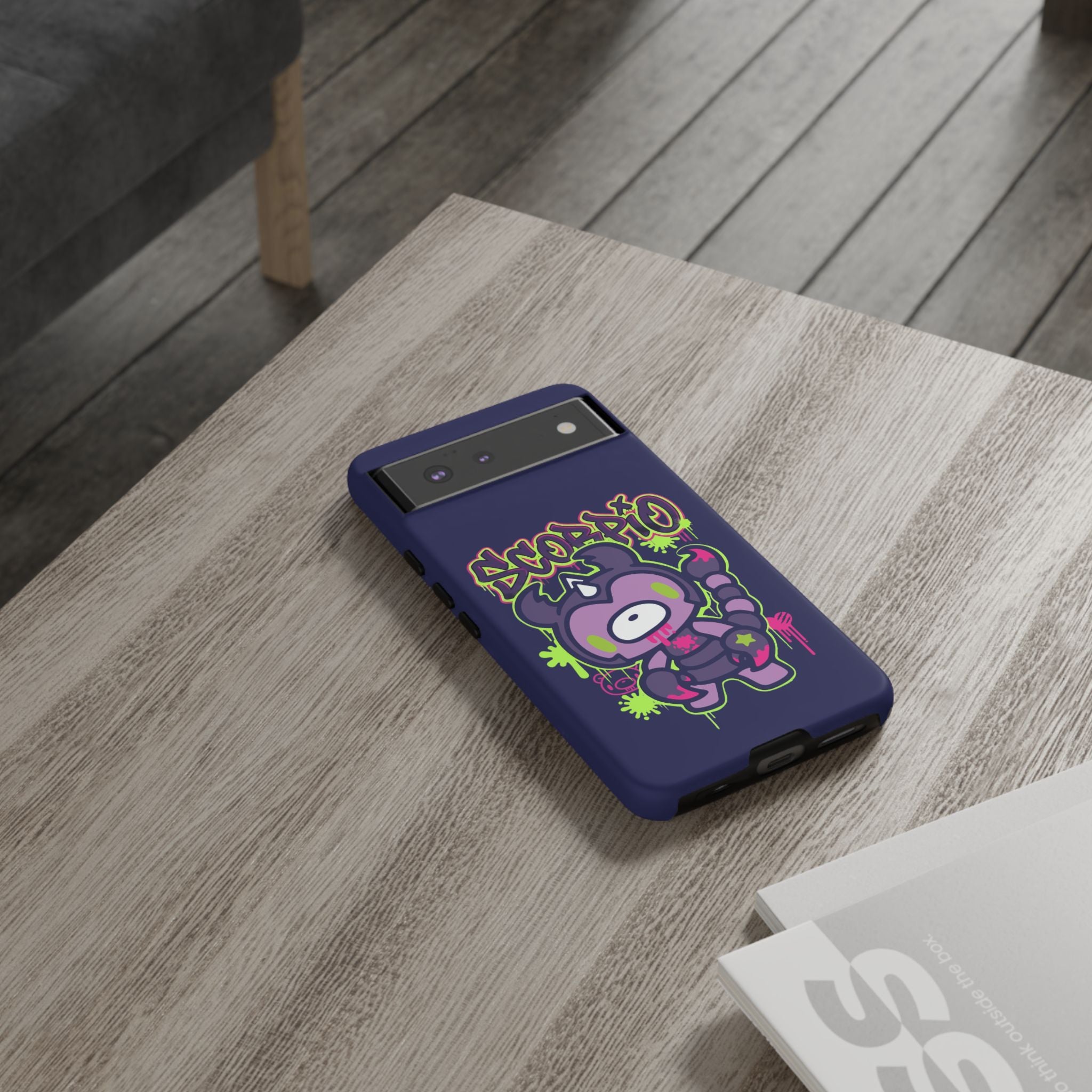Zodiac Scorpio Gloomy Bear Phone Case