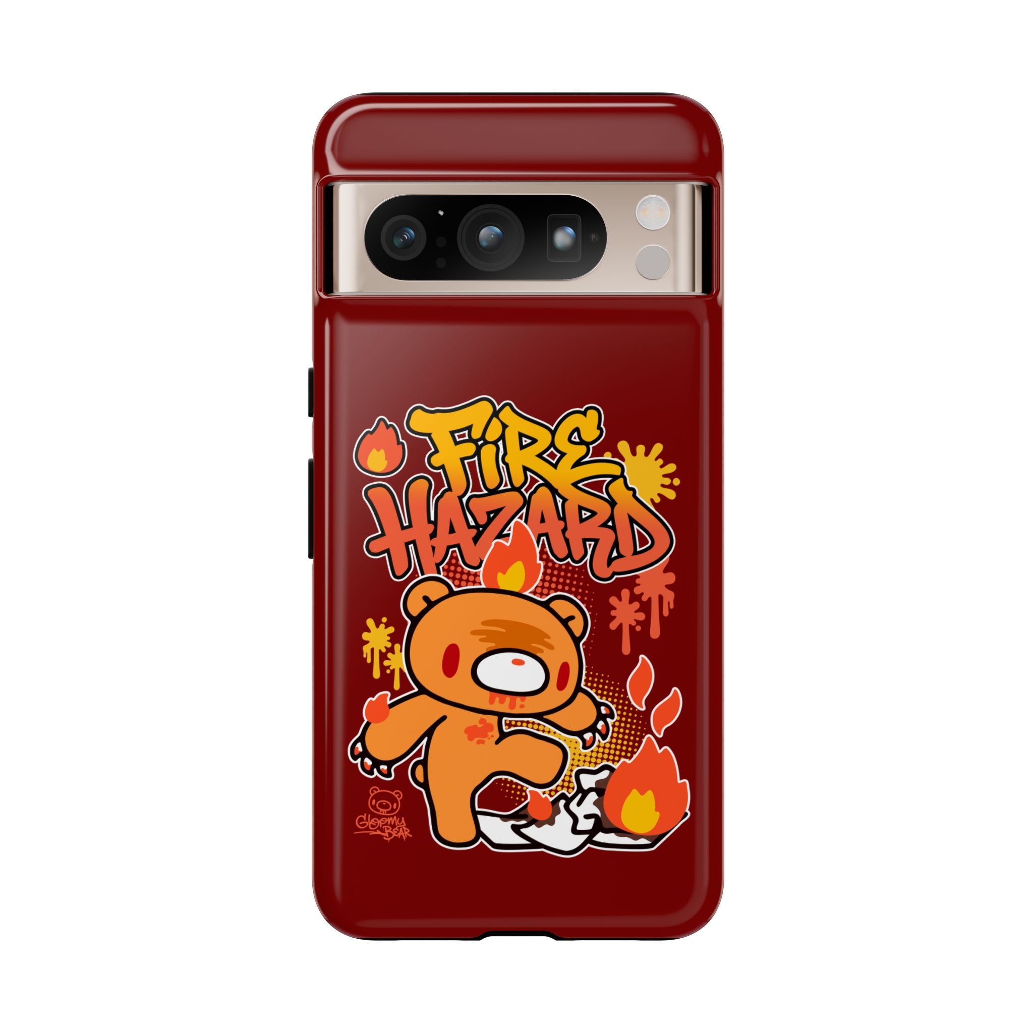 Gloomy Fire trash Phone Case