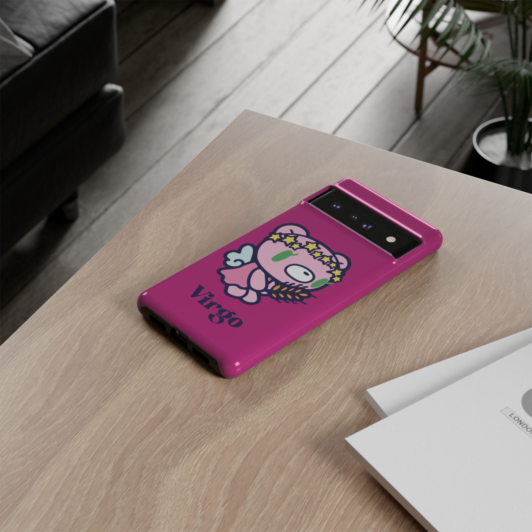 Zodiac Virgo gloomy bear Phone Case