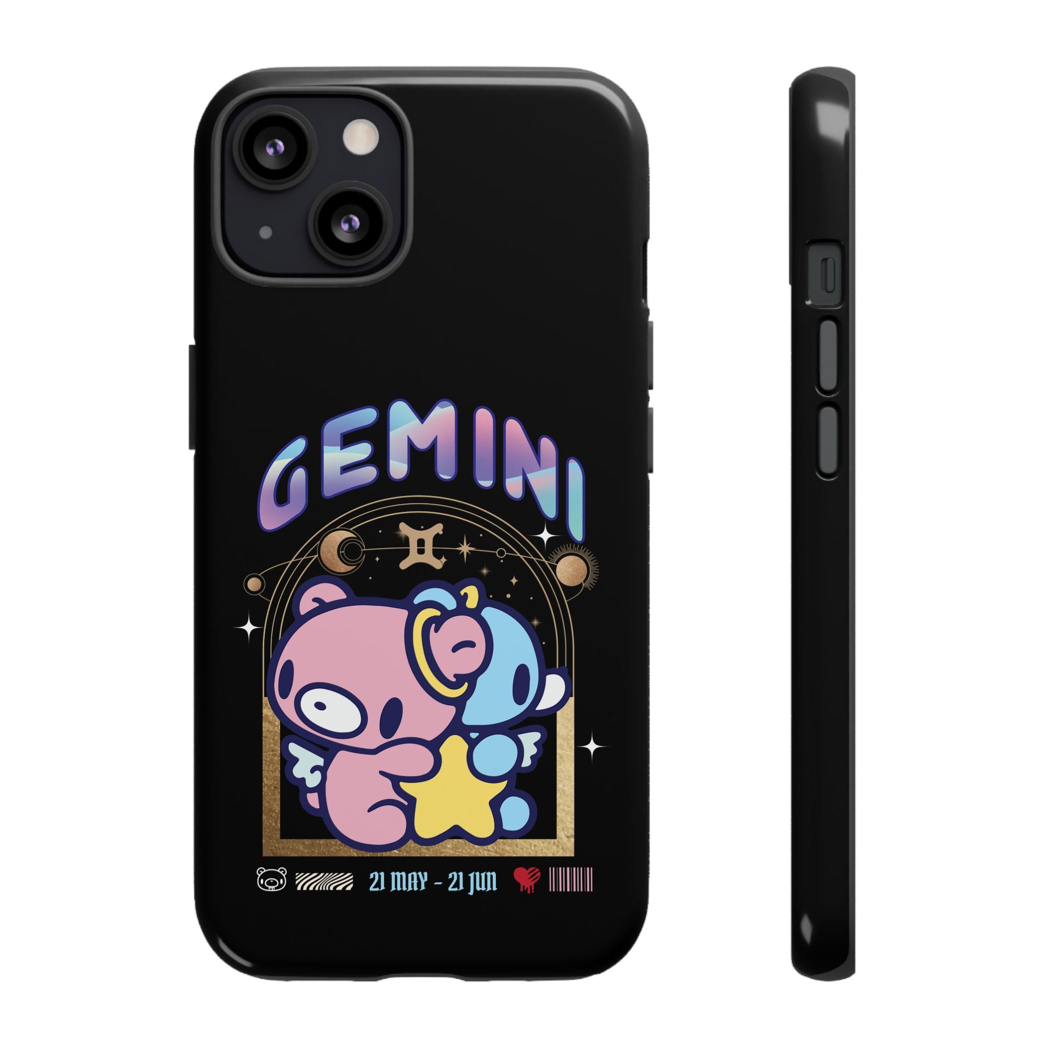 Gloomy gemini Phone Case