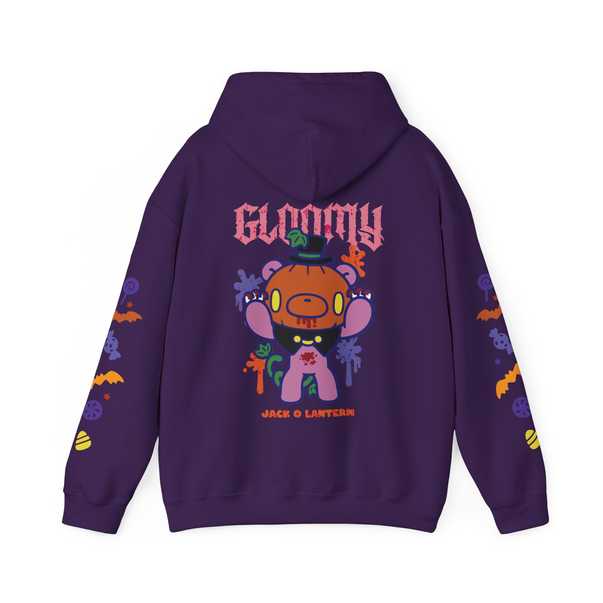 Halloween Jack O lantern Gloomy Bear Hoodie